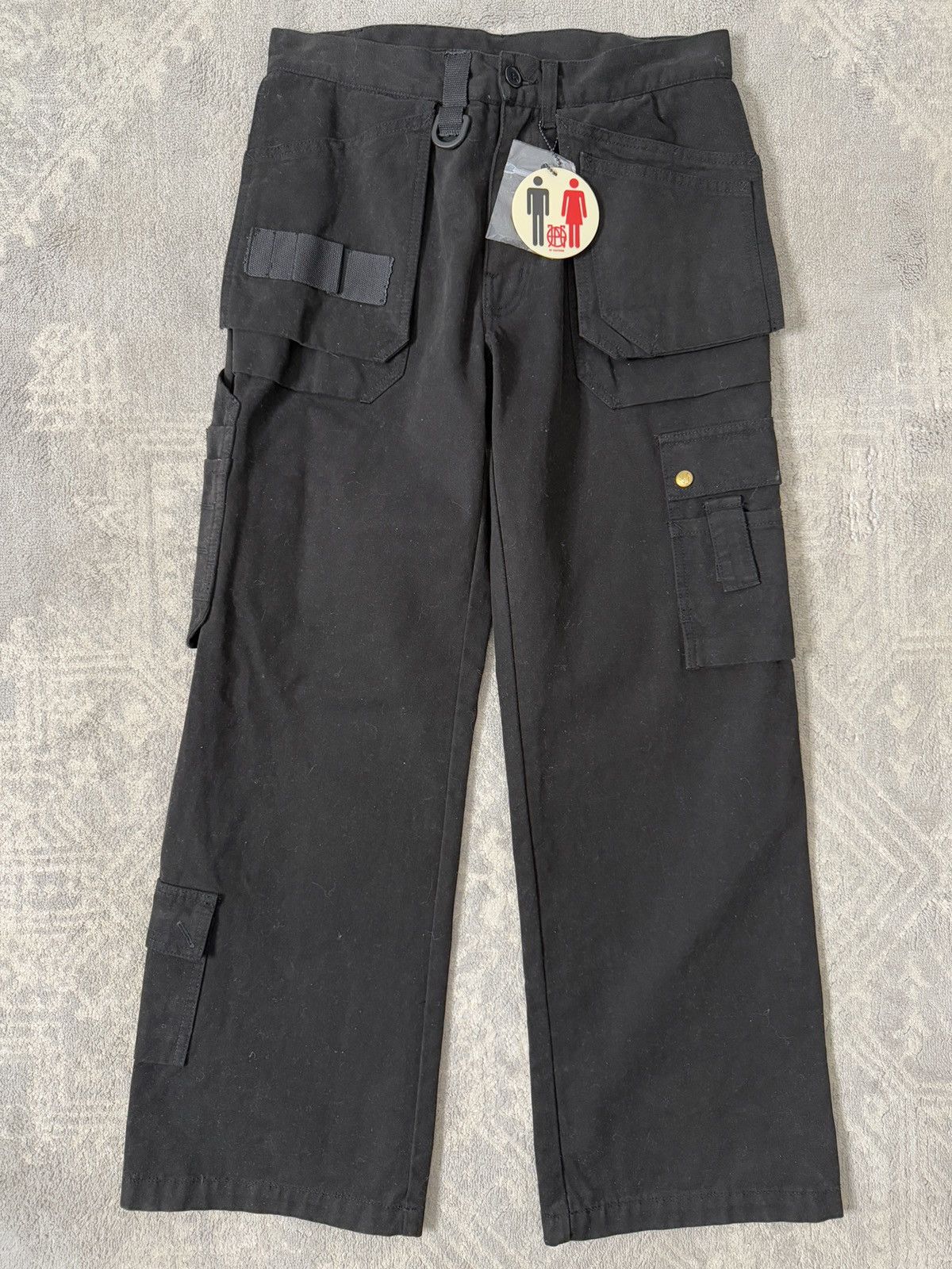 Jean Paul Gaultier Jean Paul Gaultier, JPG Jeans. Cargo Utility Workwear. Size 27" / US 4 / IT 40 - 2 Thumbnail