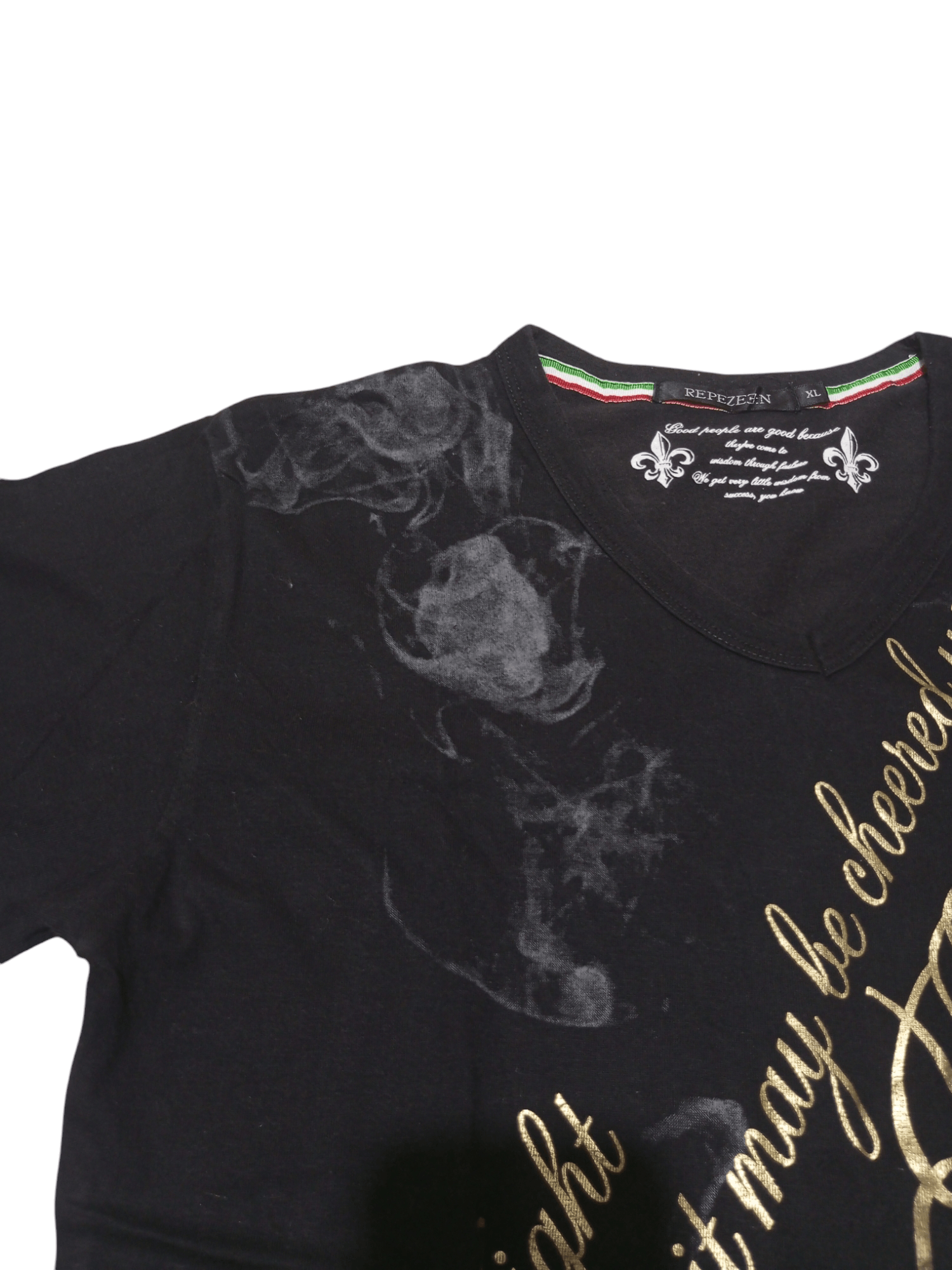 If Six Was Nine × Japanese Brand × Le Grande Bleu (L.G.B.) Vintage Repeeze:n poem smoky long sleeve t shirt Size US L / EU 52-54 / 3 - 4 Thumbnail