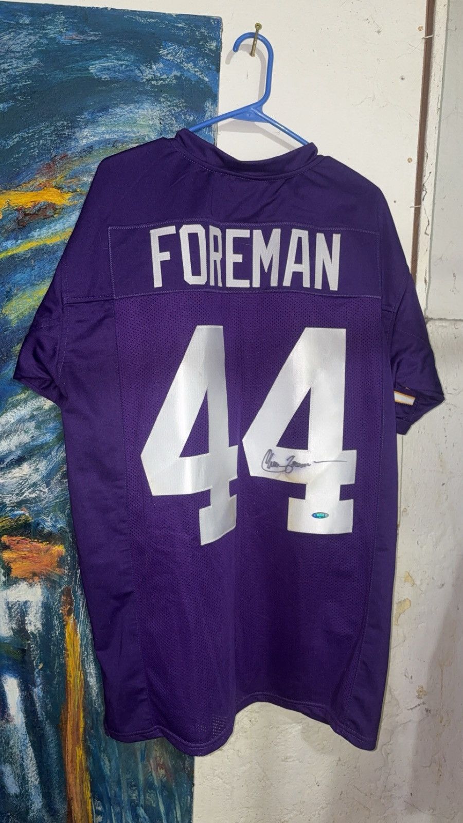 Signatures chuck foreman signed jersey Size US XL / EU 56 / 4 - 3 Thumbnail