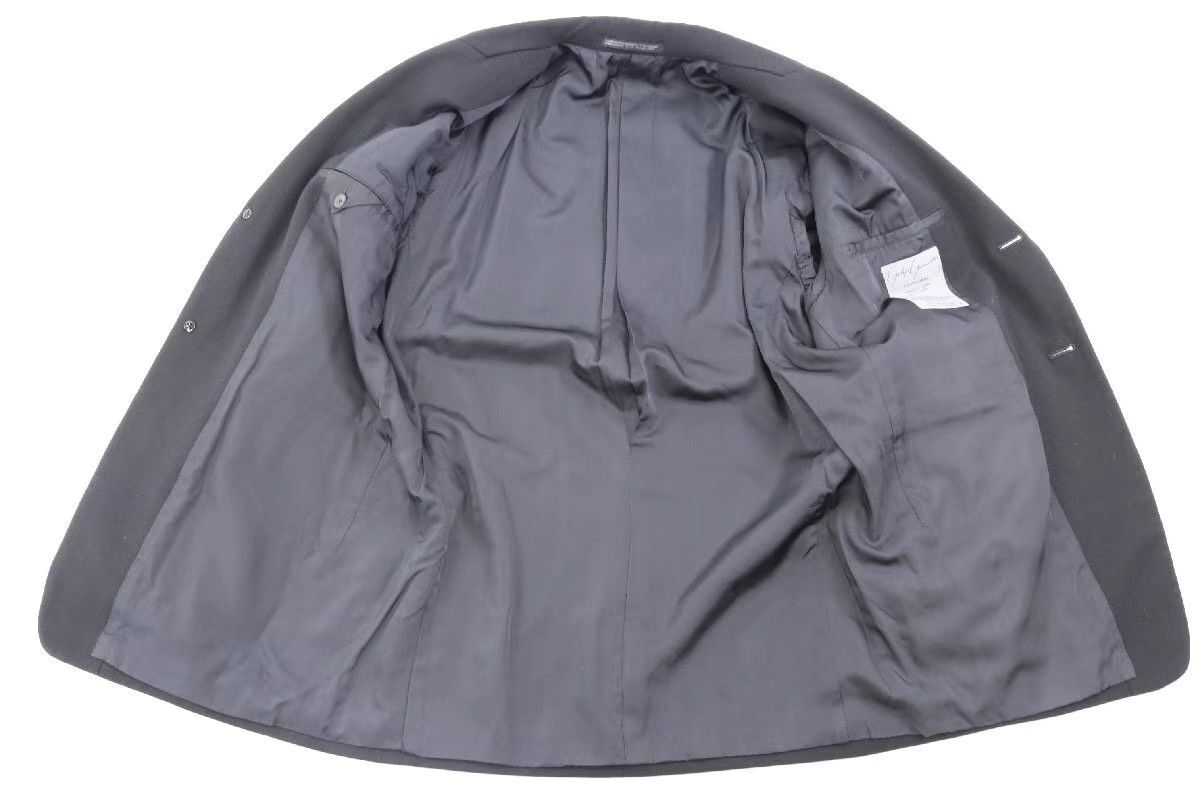 Yohji Yamamoto Yohji Yamamoto Pour Homme Black Suit Set K11 Size US S / EU 44-46 / 1 - 5 Thumbnail