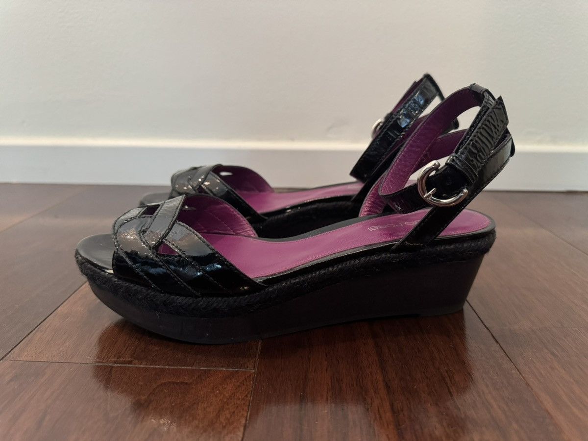 Sergio Rossi Sergio Rossi Black Platform Heels Size US 6 / IT 36 - 3 Thumbnail
