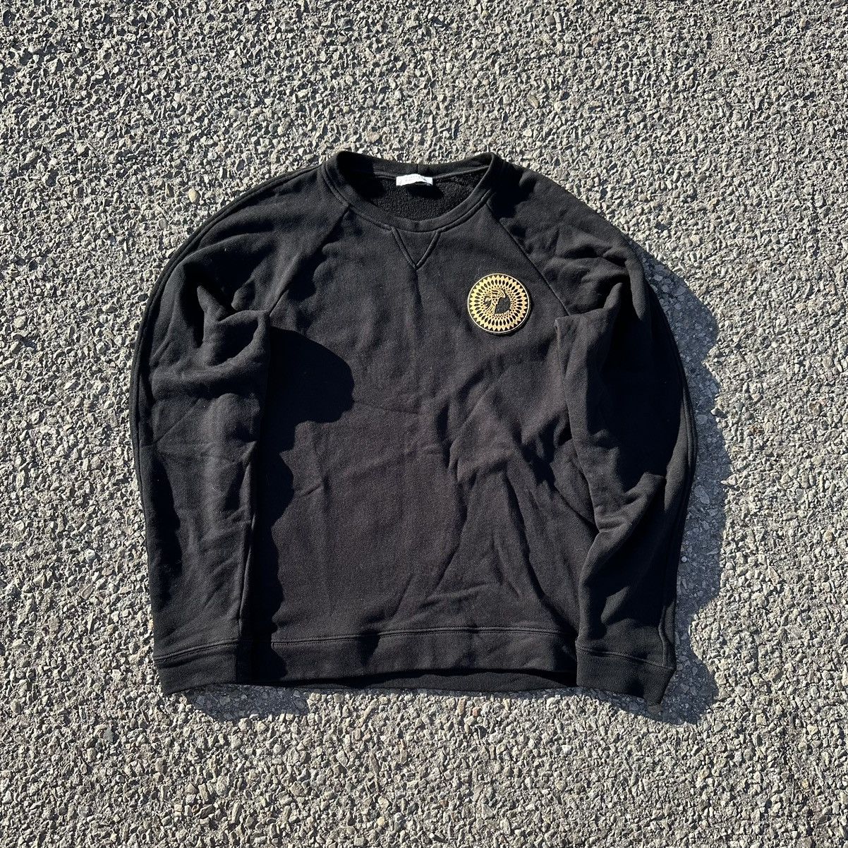 Versace Versace Black Crewneck Size US L / EU 52-54 / 3 - 1 Thumbnail