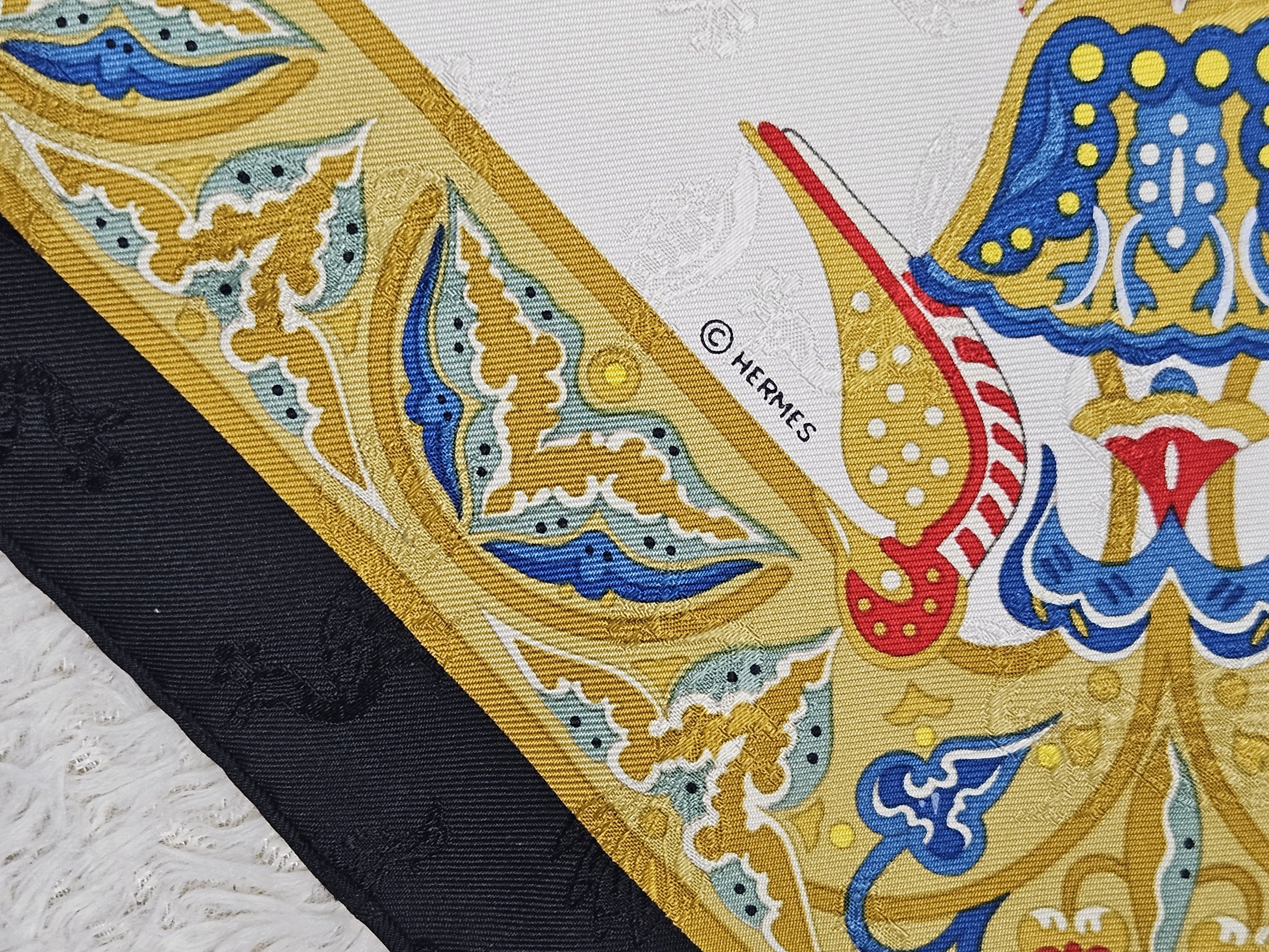 Hermes Hermes Ciels Byzantins by Julia Abadie silk scarf Size ONE SIZE - 5 Thumbnail