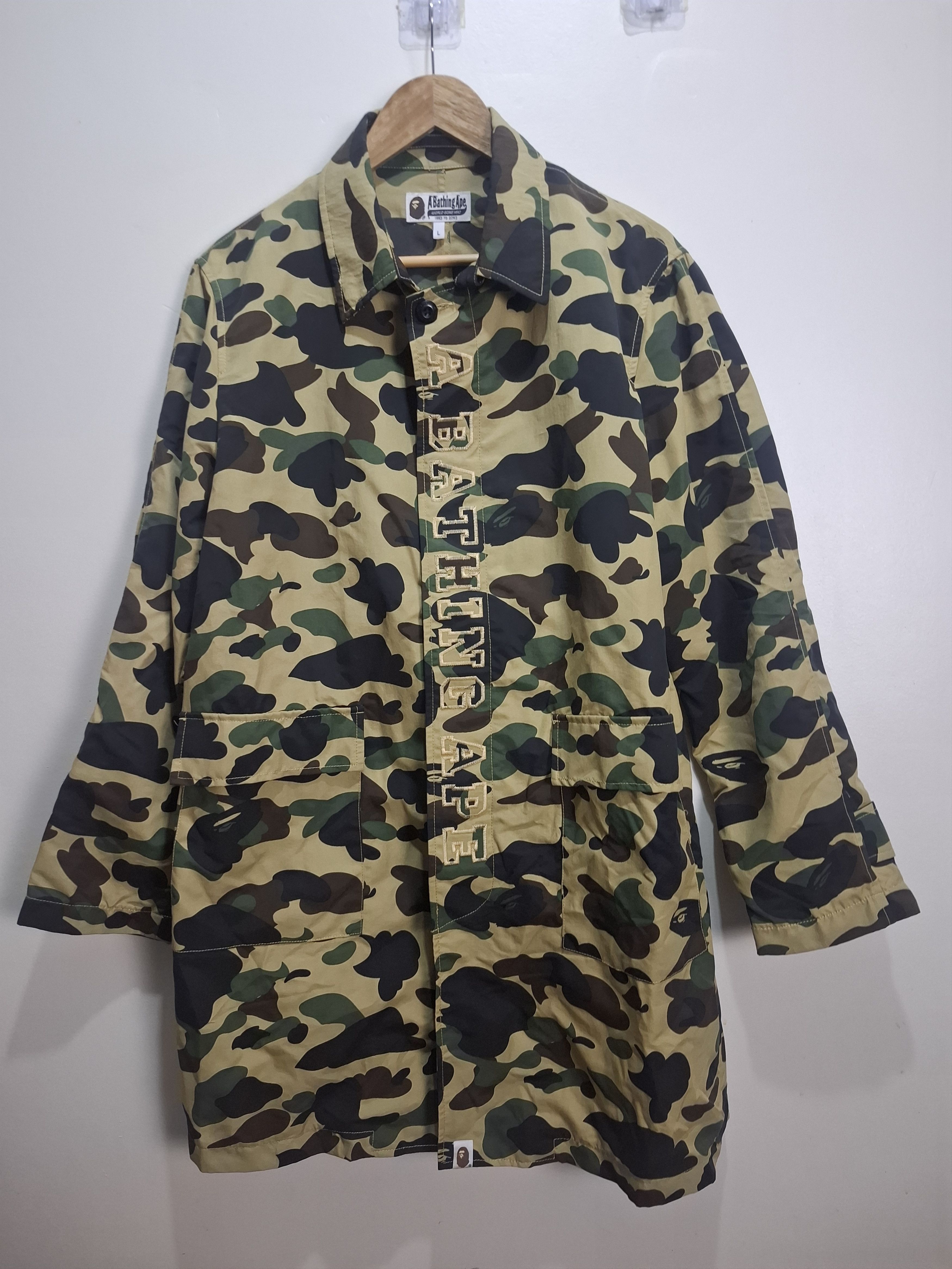 Bape Bape camou coat Size US L / EU 52-54 / 3 - 1 Thumbnail
