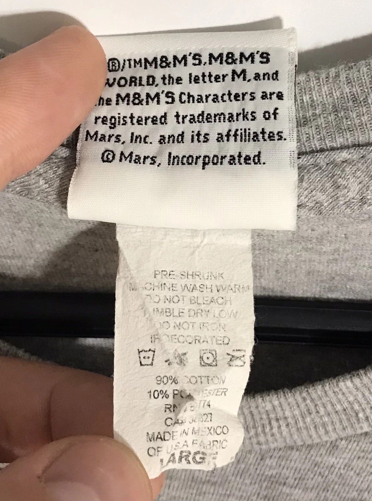 Vintage Vintage M&M’s World I Love NY T-Shirt Men's L Size US L / EU 52-54 / 3 - 4 Thumbnail