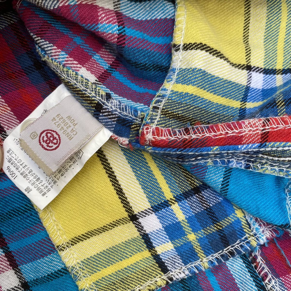 Stussy Stussy Patchwork Flannel Shirt Button Up Multicolor Size US S / EU 44-46 / 1 - 7 Thumbnail