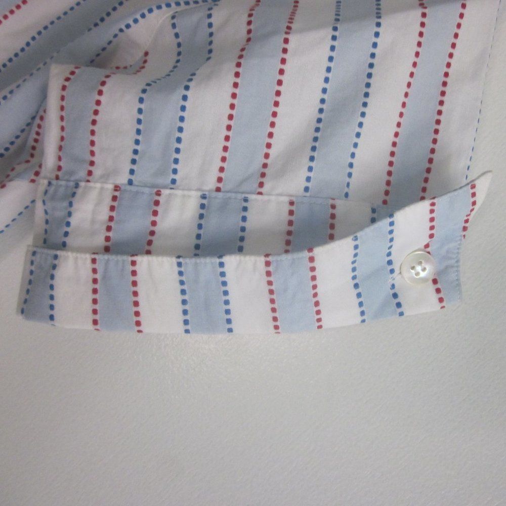 Lyle & Scott Lyle & Scott Scotland Golf Blouse XS Button Up Shirt Blue & White Size XS / US 0-2 / IT 36-38 - 14 Thumbnail