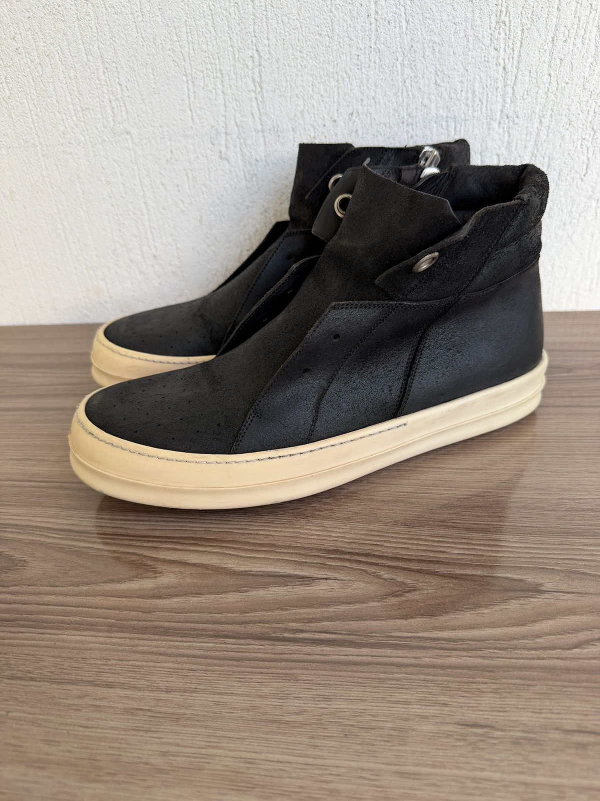 Rick Owens E15🕷️ Blistered leather island dunks Size US 10.5 / EU 43-44 - 1 Thumbnail