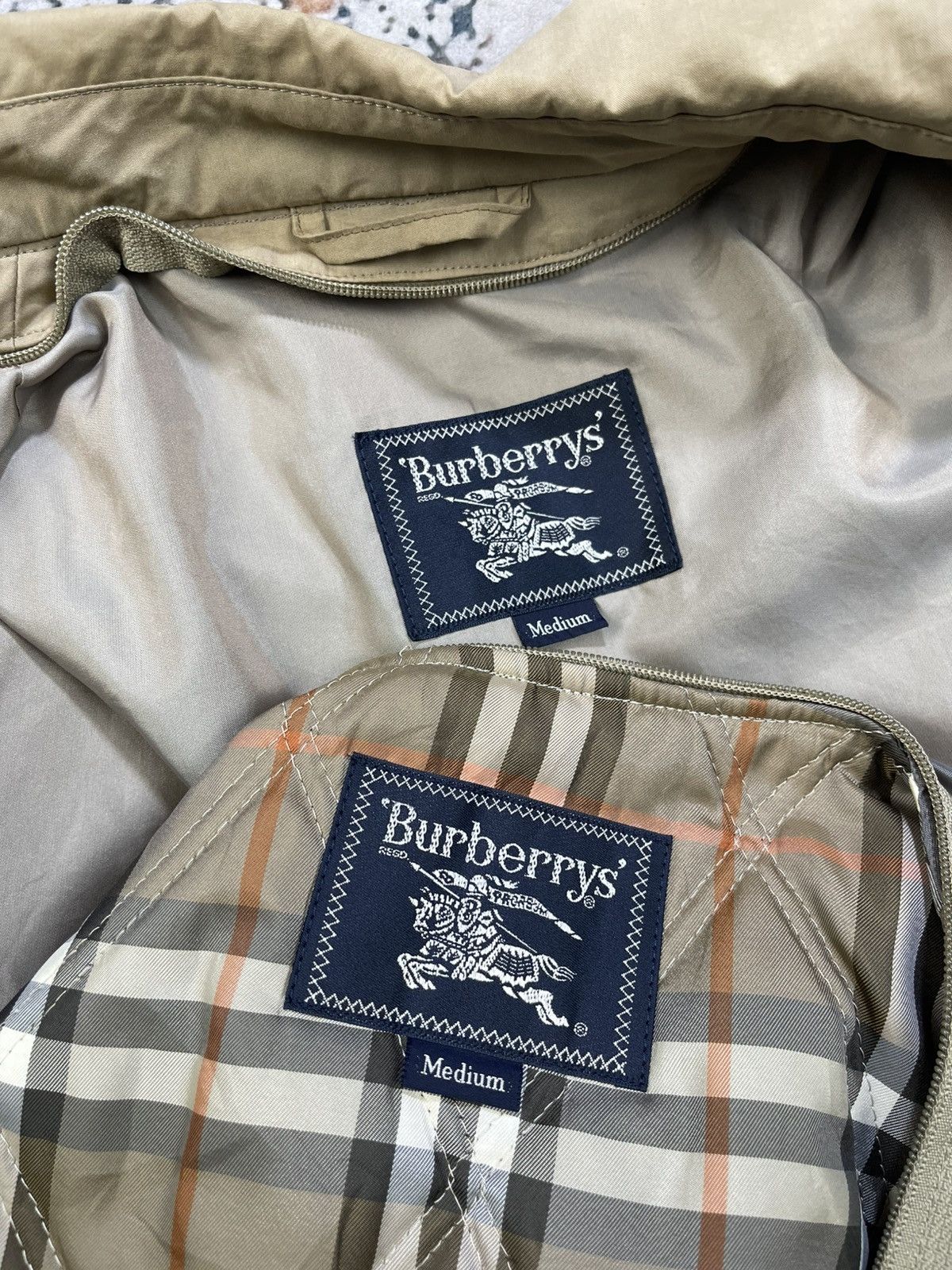 Burberry Vtg 90s Burberrys Double Lined G9 Jacket Size US M / EU 48-50 / 2 - 16 Thumbnail