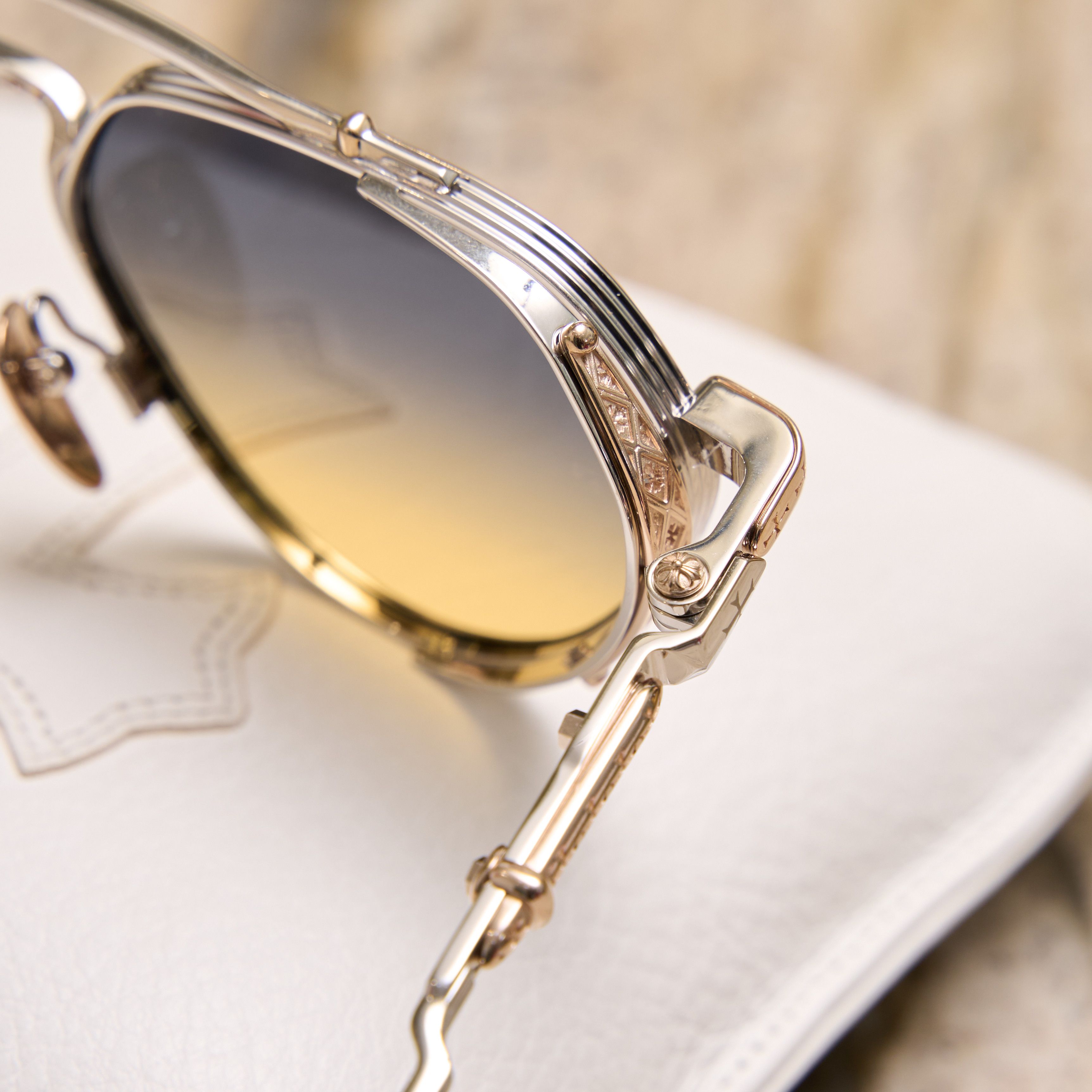 Chrome Hearts CHROME HEARTS FREE RIDE Shiny Silver/Gold Plated Size ONE SIZE - 5 Thumbnail