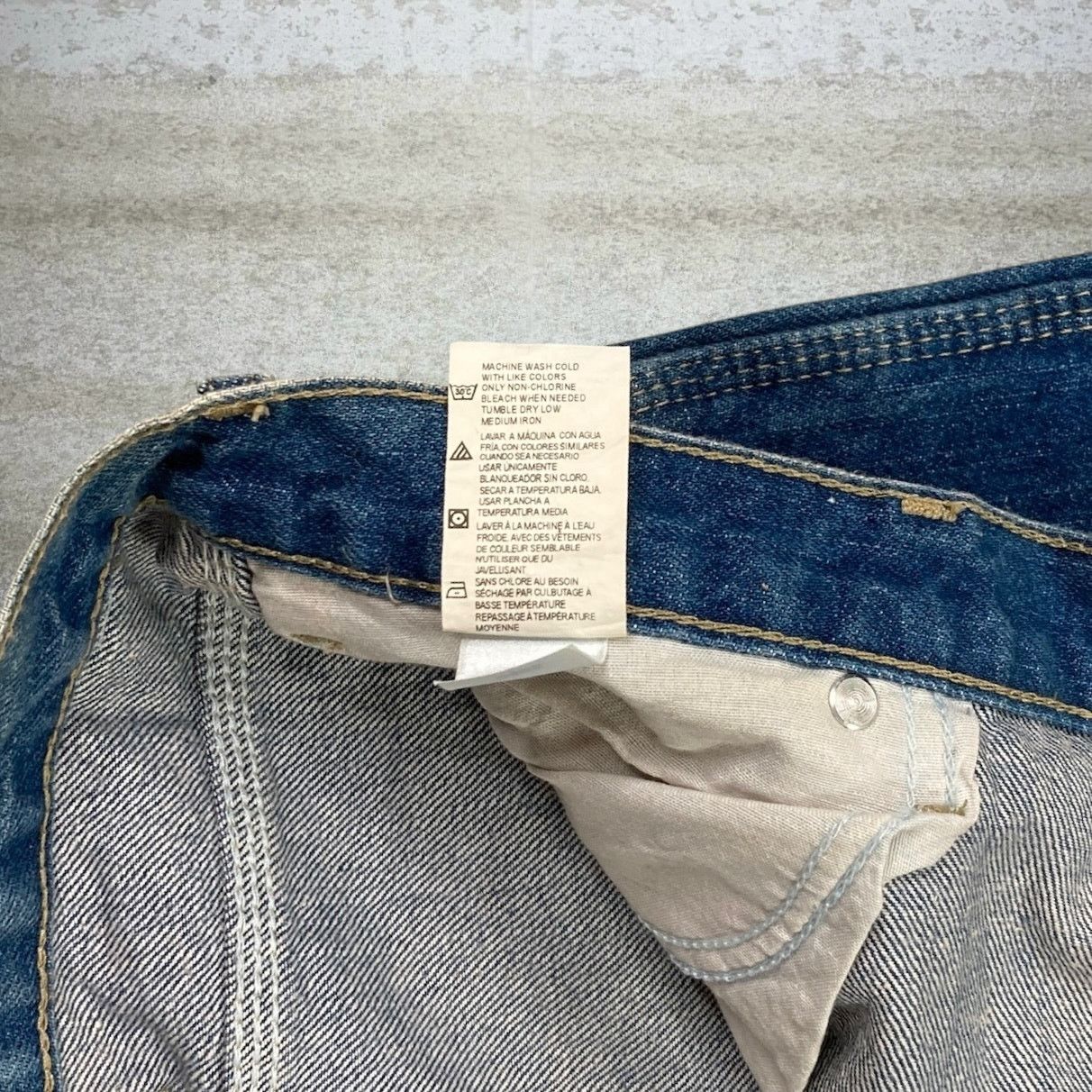Dickies Vintage 90s Dickies Carpenter Jeans 42x32 Baggy Medium Wash Size US 42 / EU 58 - 5 Thumbnail