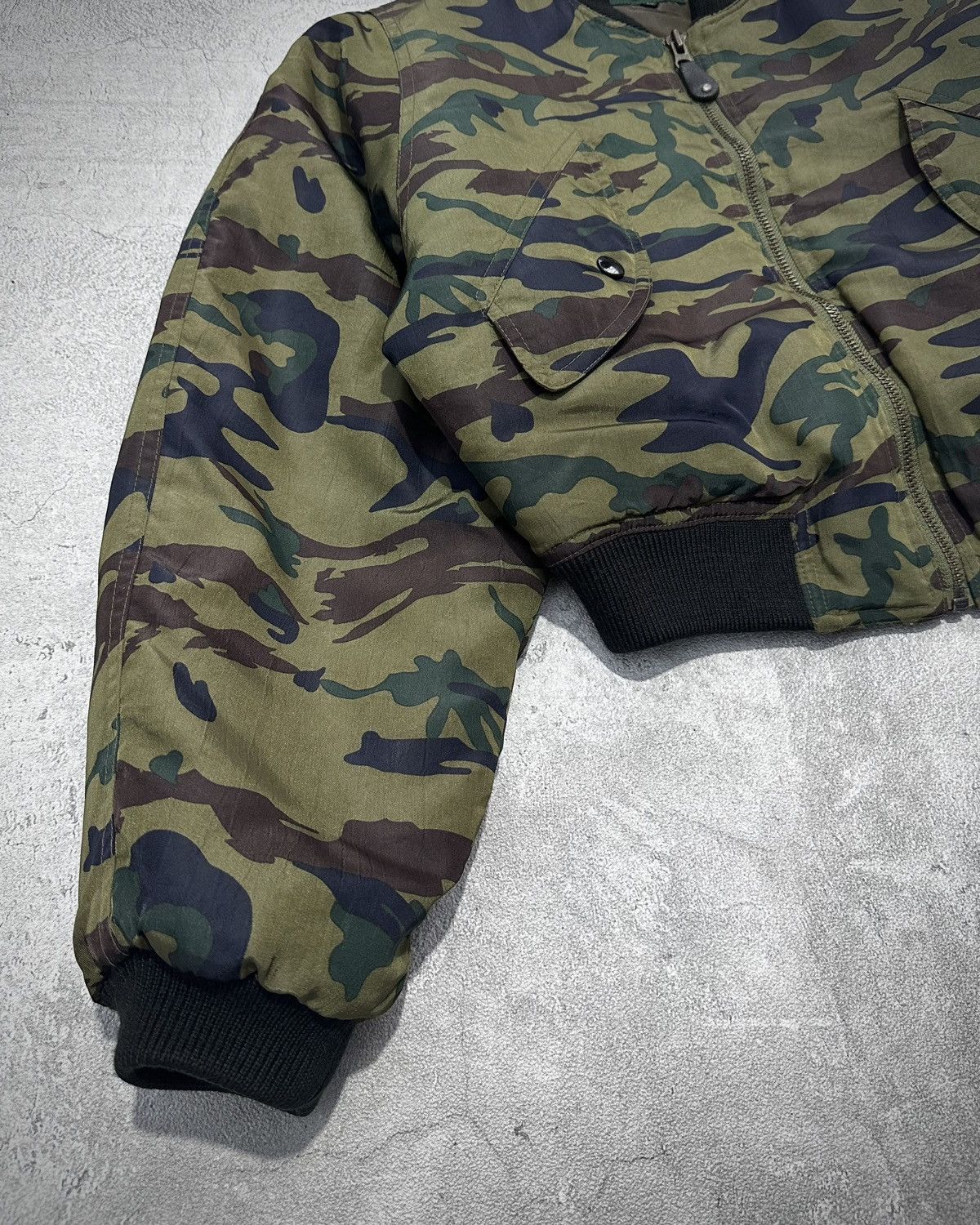 Jean Paul Gaultier Jean Paul Gaultier Heart Camo Bomber Jacket Size US XS / EU 42 / 0 - 5 Thumbnail