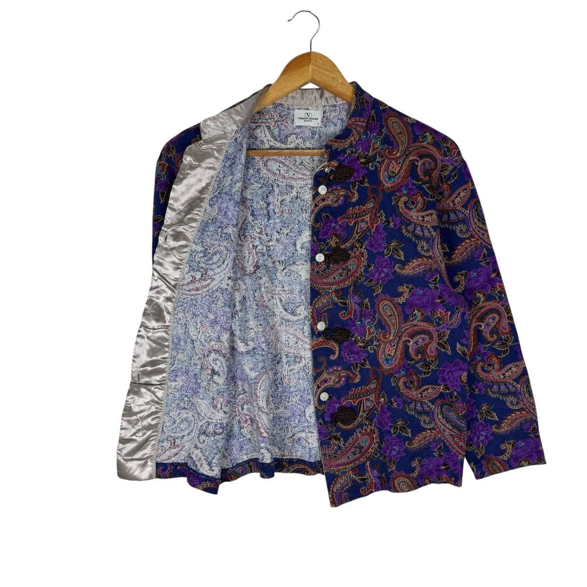 Valentino ☀️VALENTINO GARAVANI BODYWEAR PAISLEY JACKET Size M / US 6-8 / IT 42-44 - 10 Thumbnail
