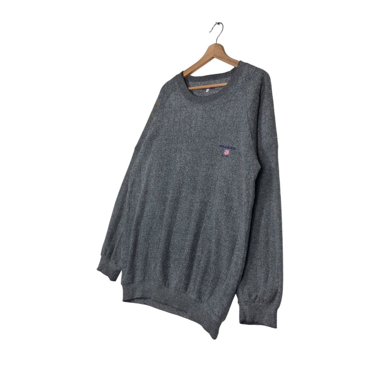 Japanese Brand 🔥VINTAGE SWEATSHIRT POLO BI-WAY SPORT BIG LOGO Size US L / EU 52-54 / 3 - 4 Thumbnail