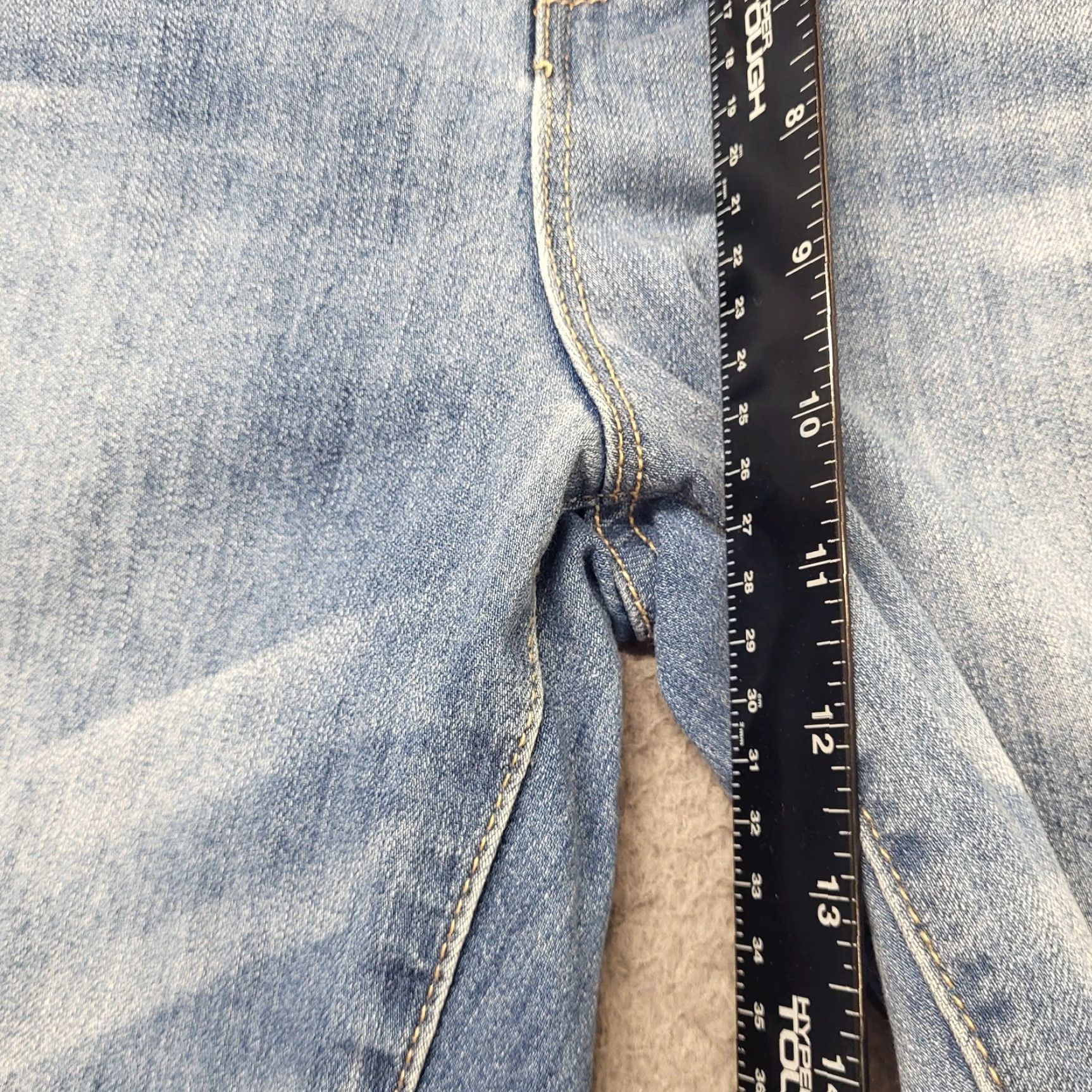Nicole Miller Nicole Miller Jeans Women Size 12 Soho High Rise Ankle Skinny Crop Blue Denim Size 34" / US 12 / IT 48 - 6 Thumbnail