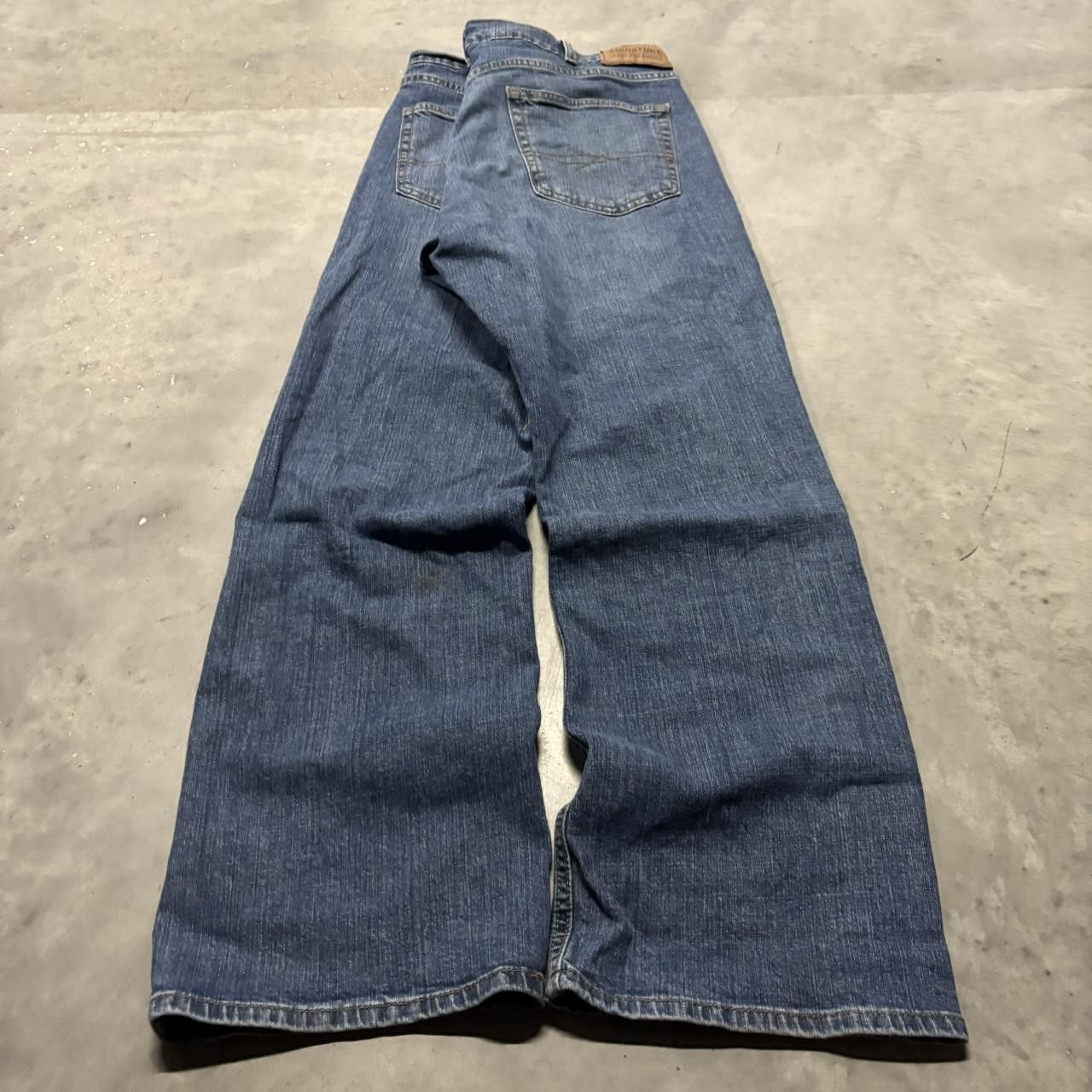 Japanese Brand × Levi's Crazy Vintage Y2K/2000s Grunge Dark Wash Levis Bootcut Denim Jeans! Size US 36 / EU 52 - 4 Thumbnail