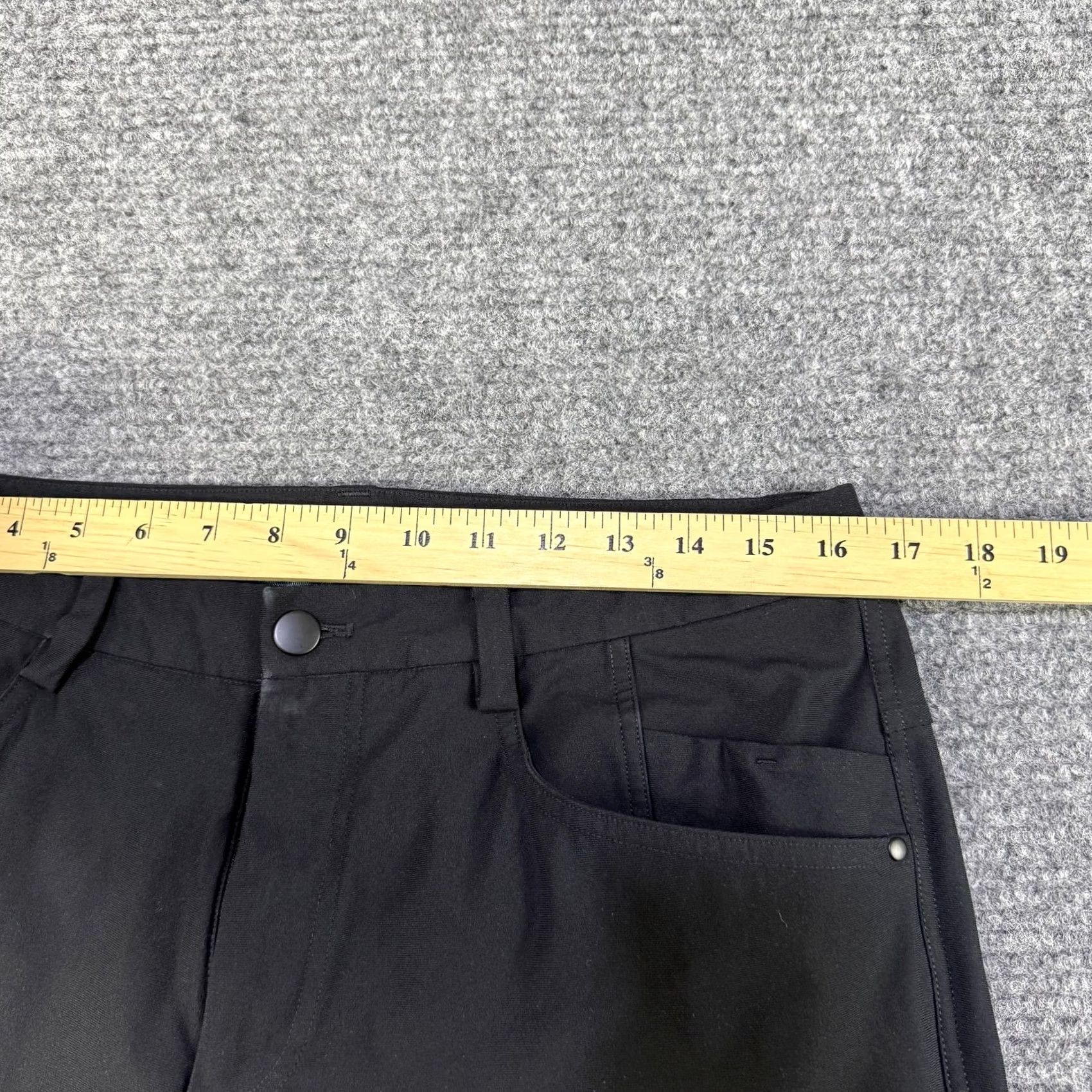 Lululemon Lululemon Pants Mens Black 34 34x30 Athletic Casual Commuter 5 Pocket Stretch Size US 34 / EU 50 - 6 Thumbnail