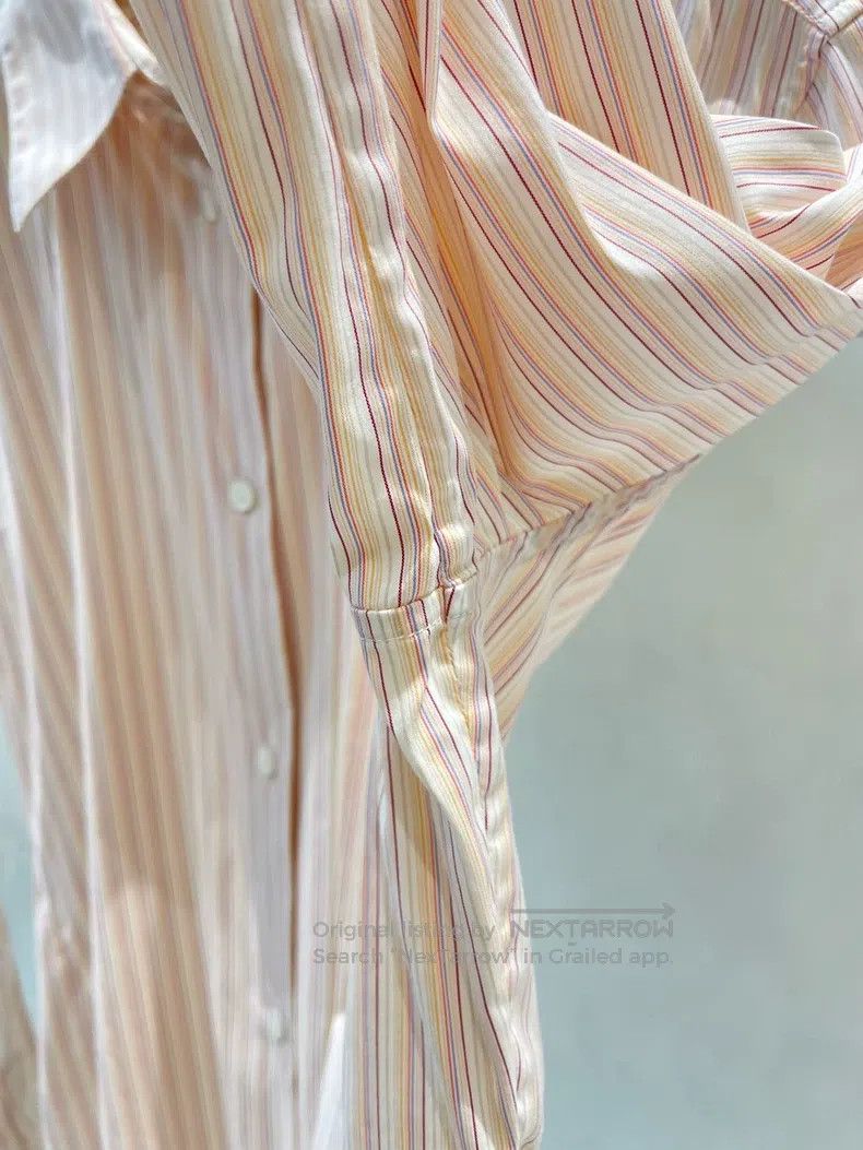 Loro Piana Loro Piana Light Pink Vertical Striped Shirt Size S / US 4 / IT 40 - 9 Thumbnail