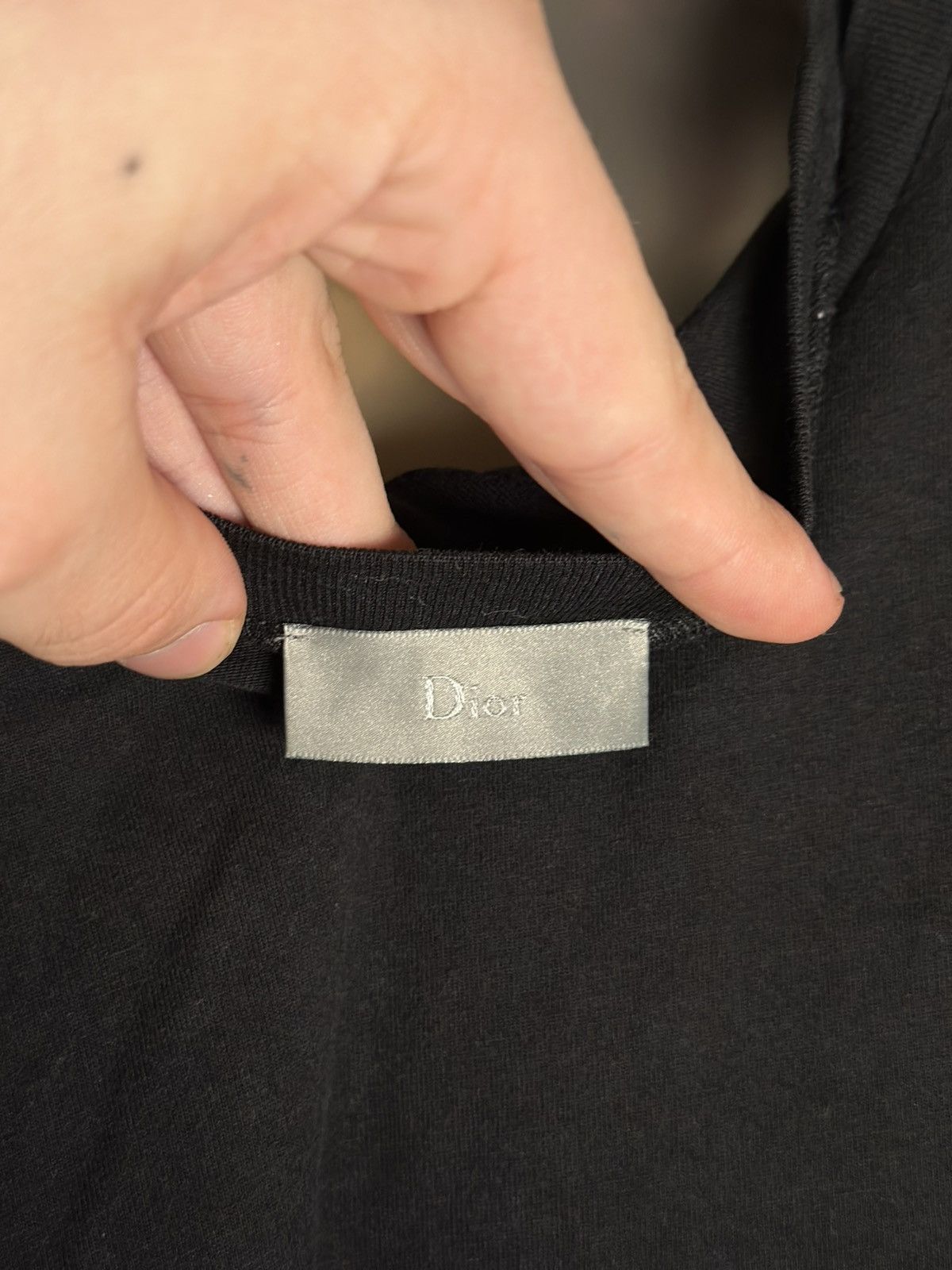 Dior Christian Dior Black T-Shirt Classic M Size US M / EU 48-50 / 2 - 6 Thumbnail