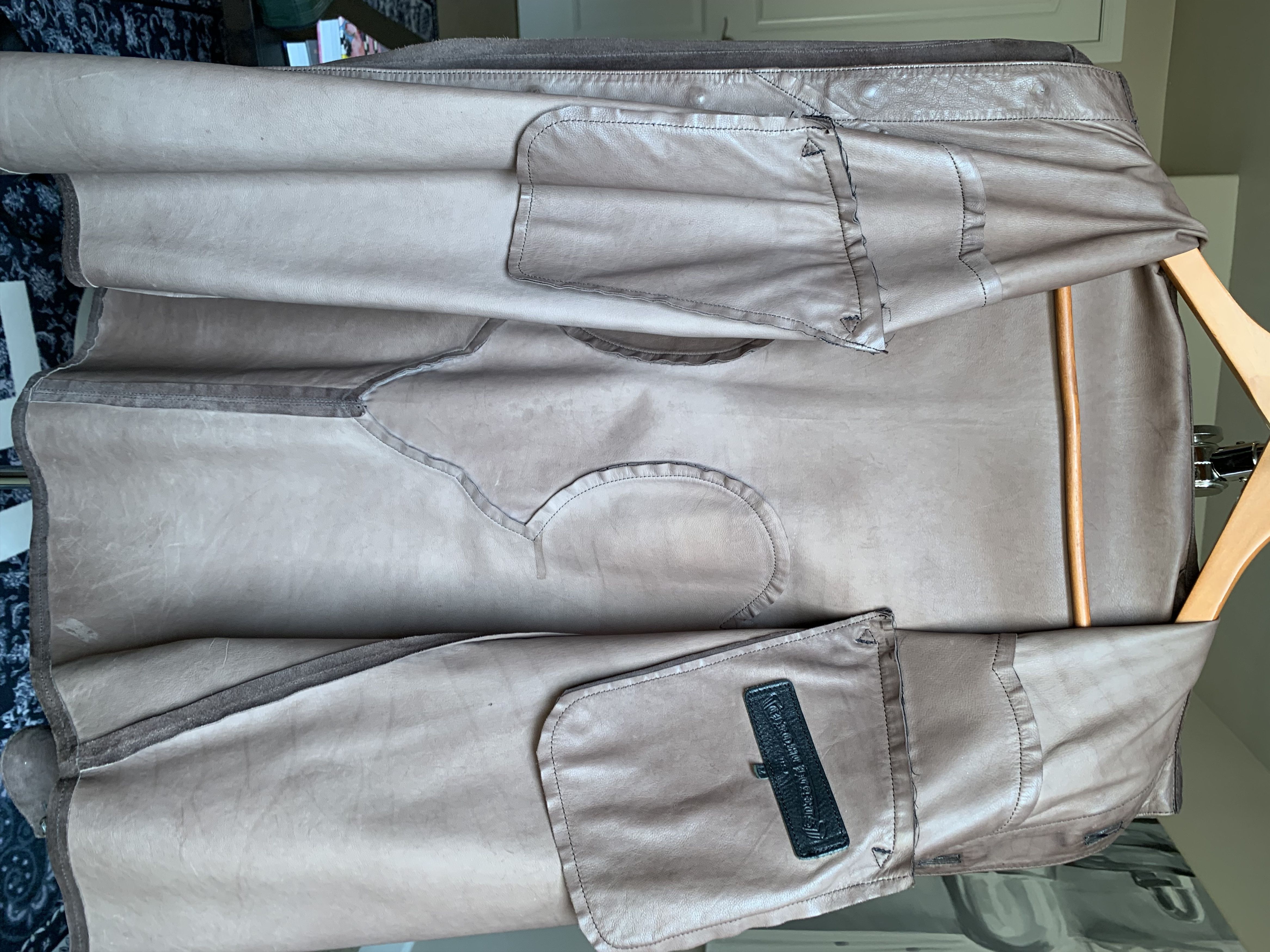 Chrome Hearts Chrome Hearts suede button up shirt / jacket Size US M / EU 48-50 / 2 - 7 Thumbnail