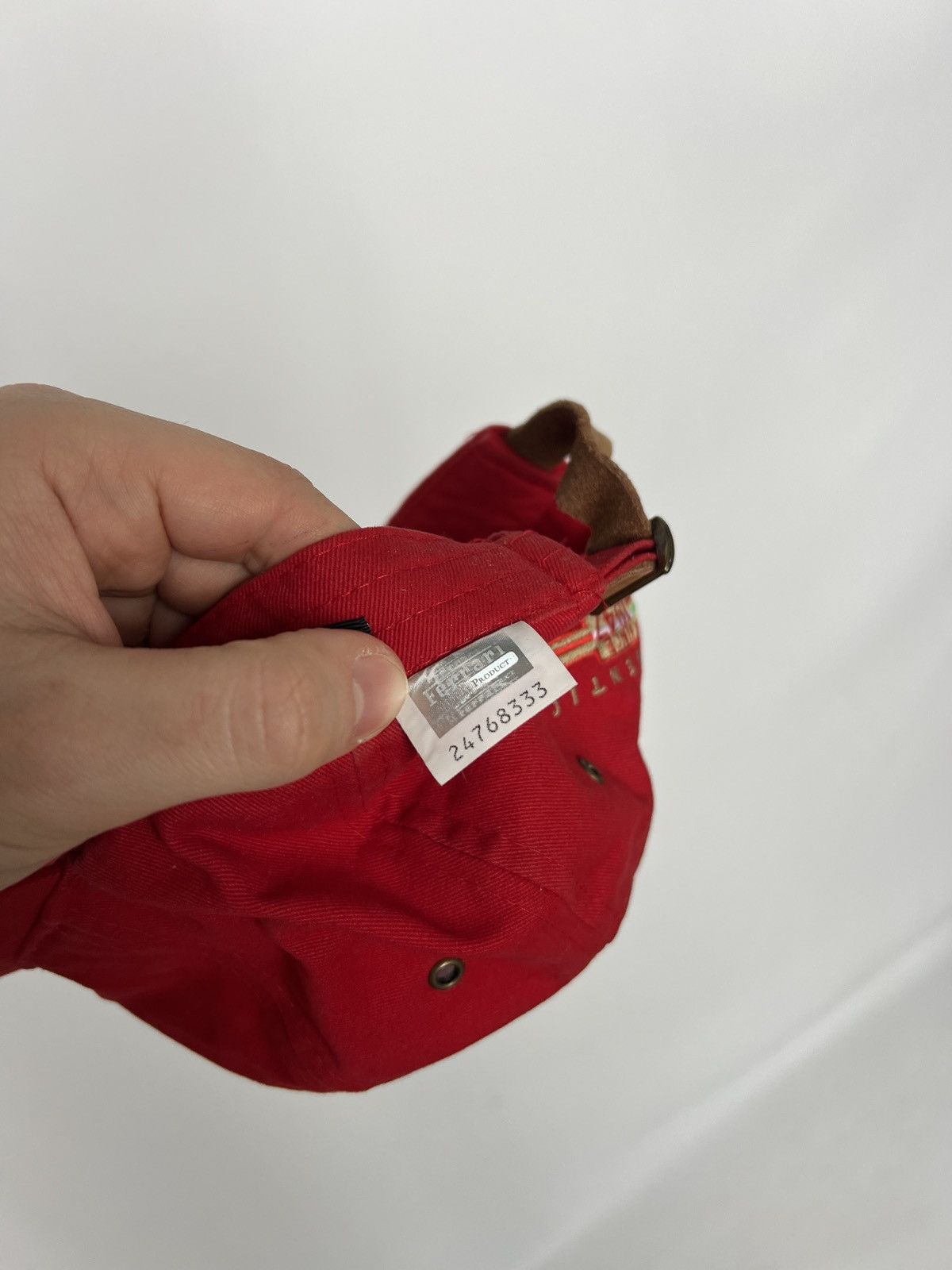 Ferrari Vintage Ferrari F1 Red Cap One Size Size ONE SIZE - 8 Thumbnail