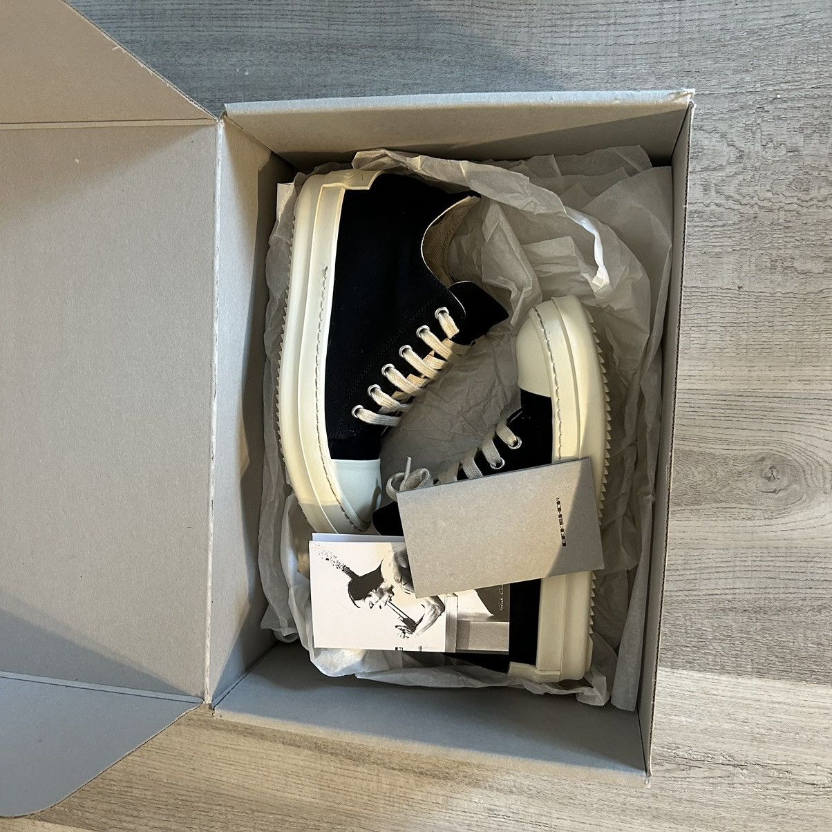 Rick Owens × Rick Owens Drkshdw Rick Owens DRKSHDW Low Size US 5 / IT 35 - 1 Thumbnail