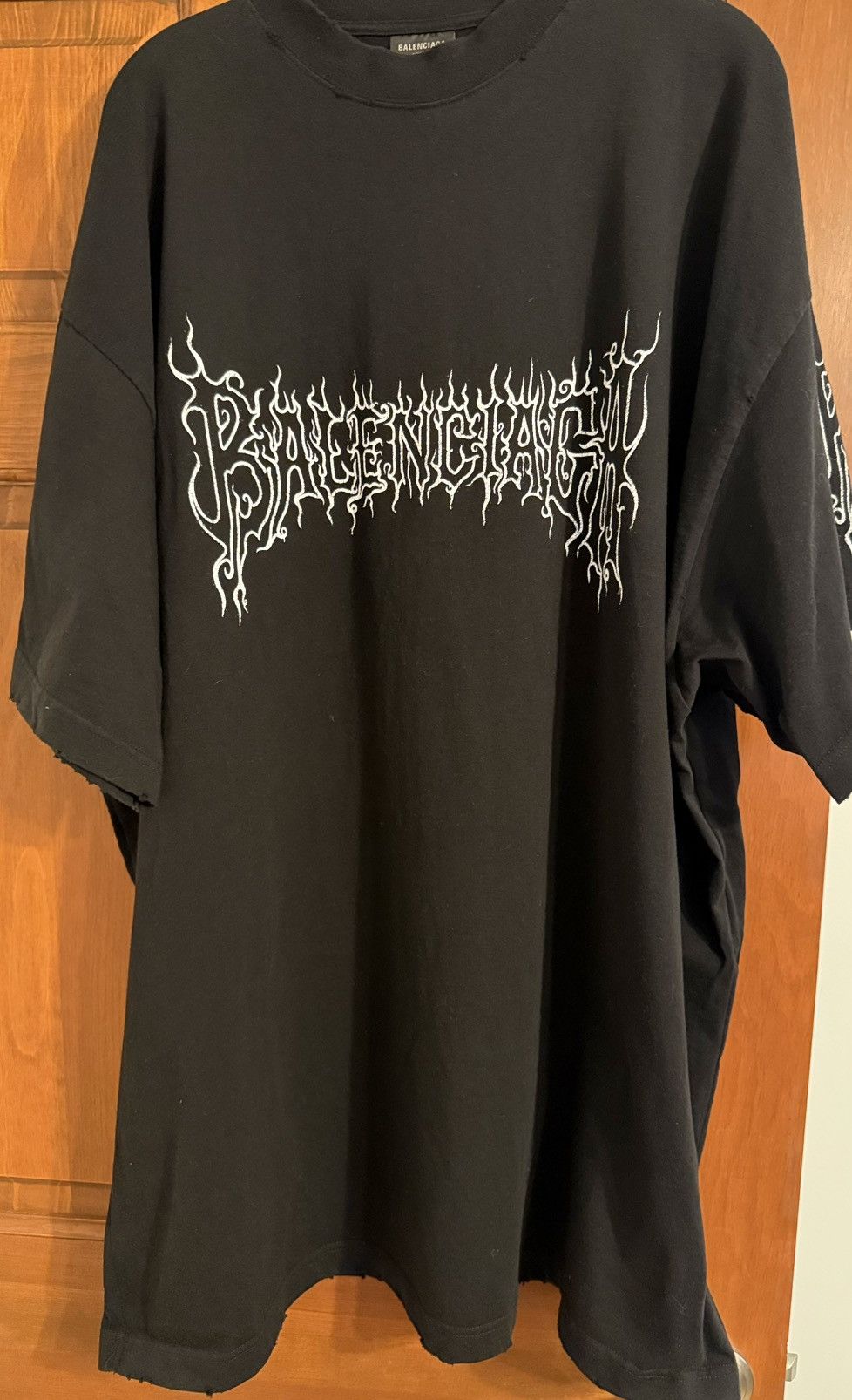 Balenciaga Darkwave T-Shirt Oversized Size US XXL / EU 58 / 5 - 1 Thumbnail