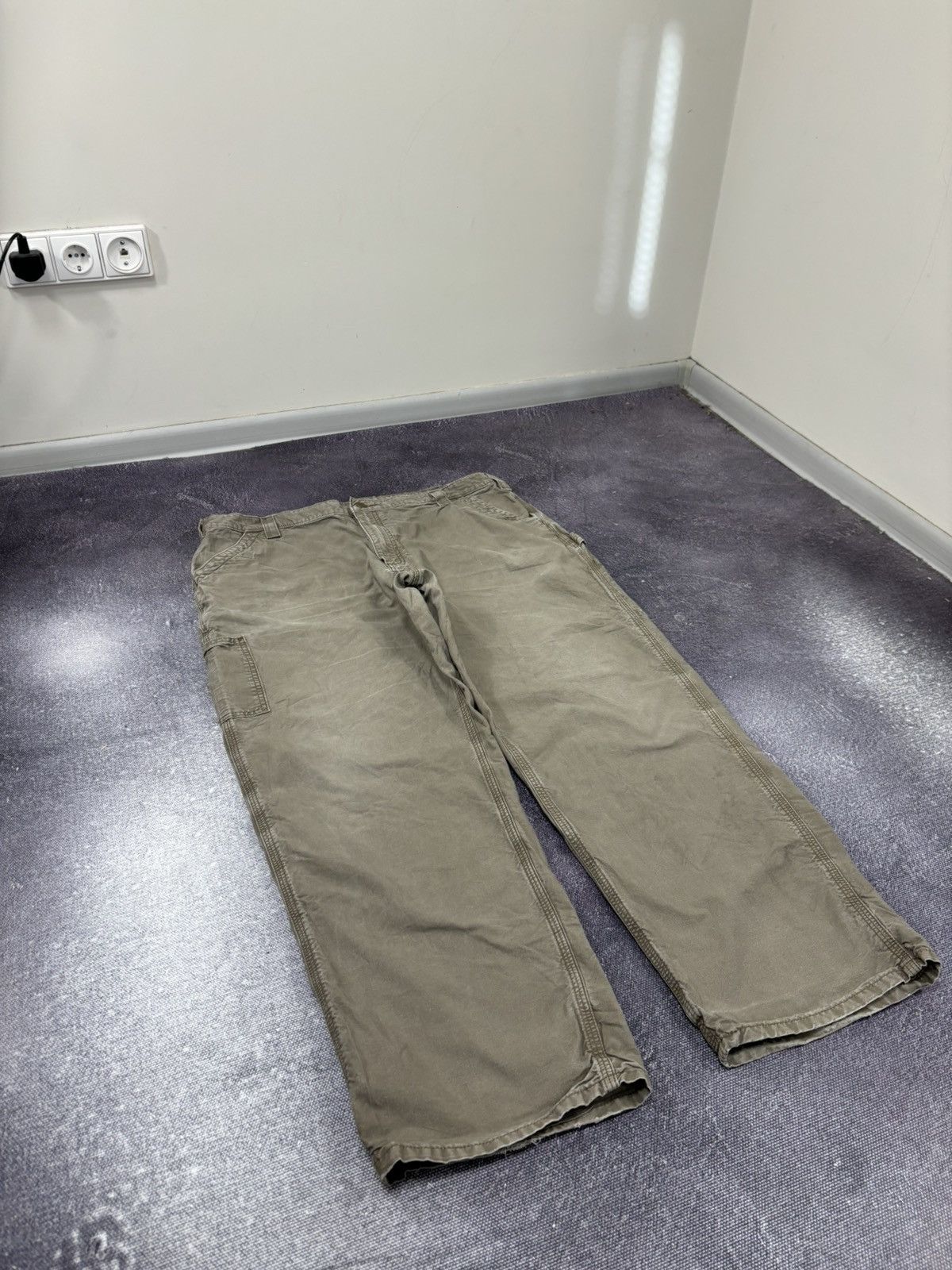 Carhartt Vintage Carhartt Original Dungaree Fit Carpenter Baggy Pants Size US 42 / EU 58 - 9 Thumbnail