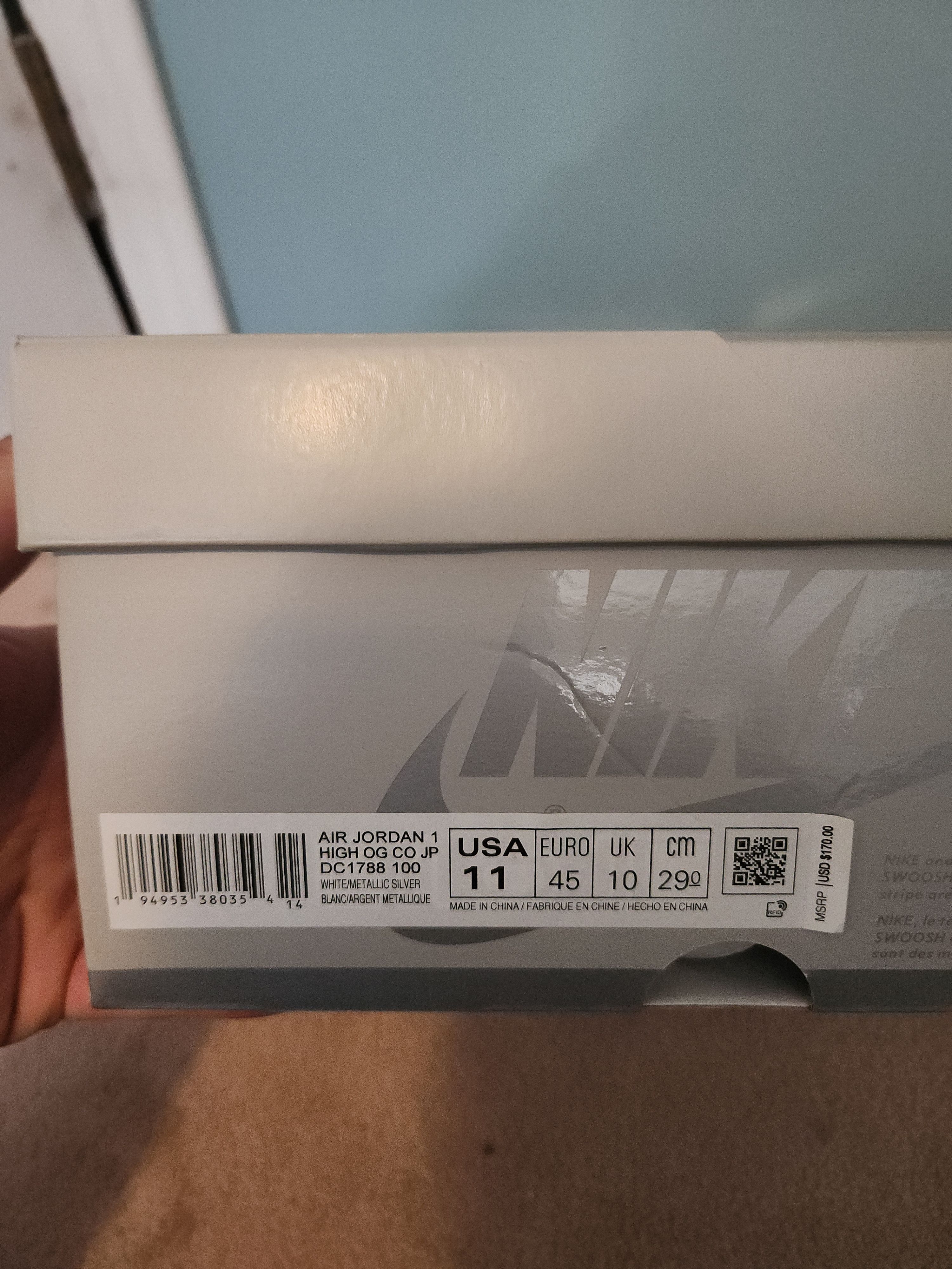Jordan Brand Jordan 1 co.jp midnight navy Size US 11 / EU 44 - 10 Thumbnail