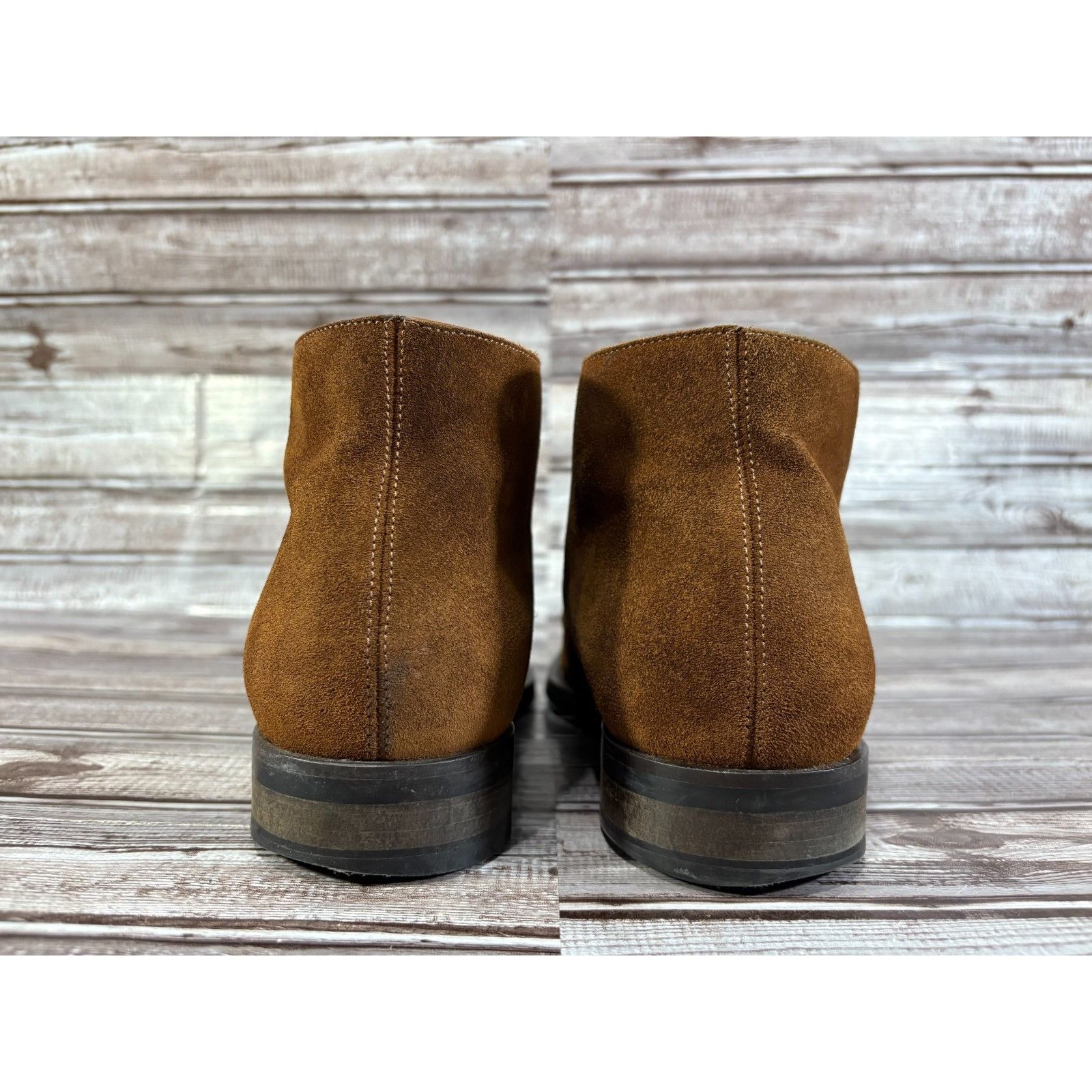 Suitsupply Suitsupply Italian Suede Ankle Chukka Boots sz 9 US 42 color Size US 9 / EU 42 - 3 Thumbnail
