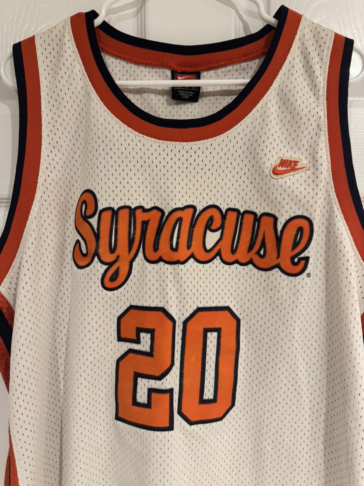 NCAA Nike Syracuse Douglas Jersey White Size US XL / EU 56 / 4 - 2 Thumbnail