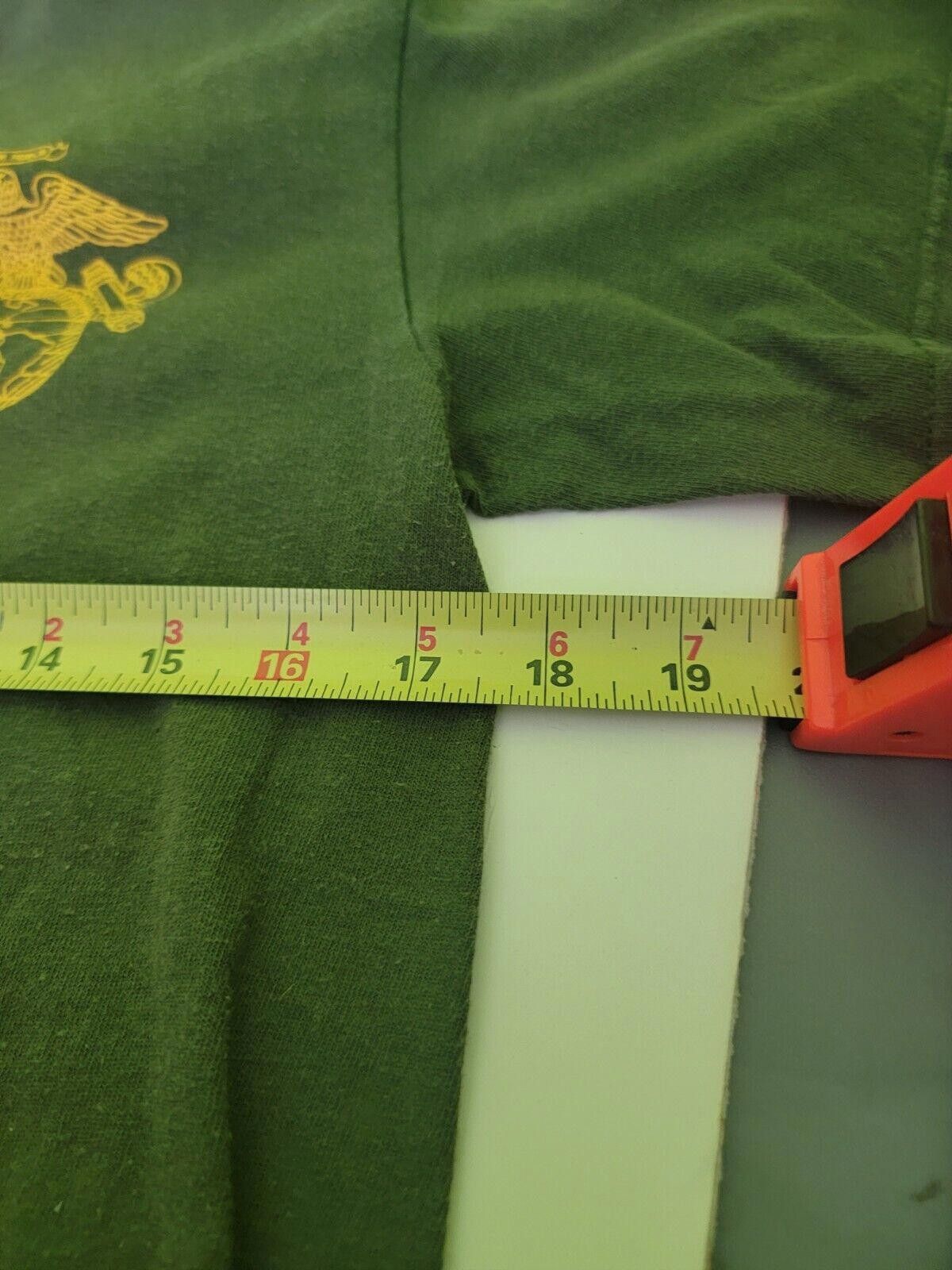 Anvil U.S. Private Of Marines Shirt by Anvil Green Small Tee Size ONE SIZE - 6 Thumbnail