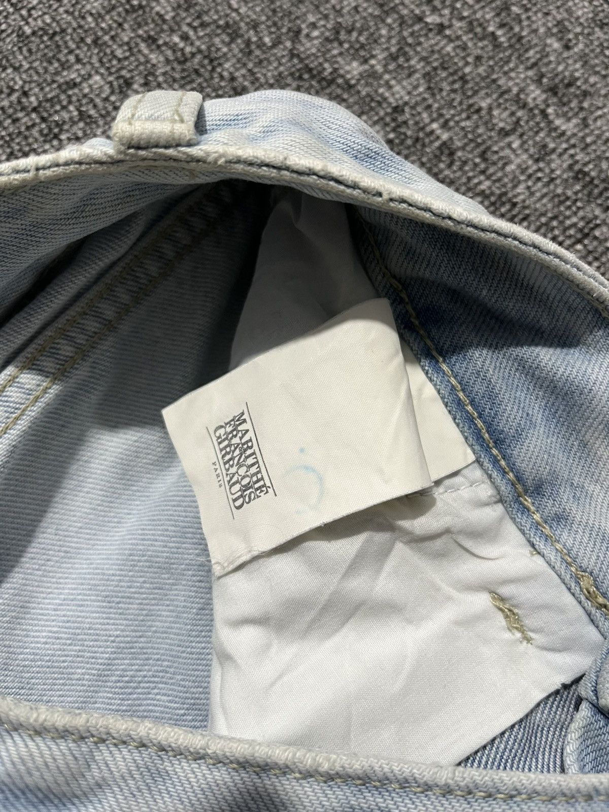 Marithe + Francois Girbaud jeans short pleated baggy pants Size US 28 / EU 44 - 7 Thumbnail