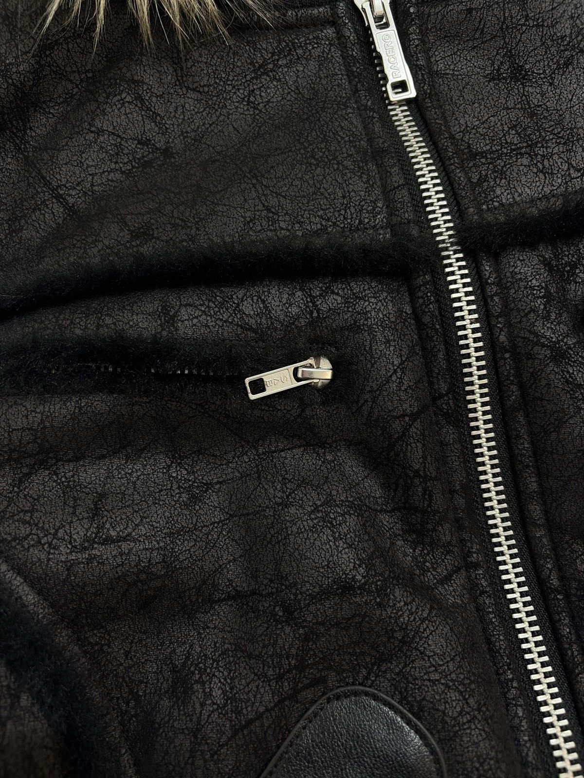 Racer Worldwide Racer Worldwide Black Sheepskin Jacket Size US S / EU 44-46 / 1 - 6 Thumbnail