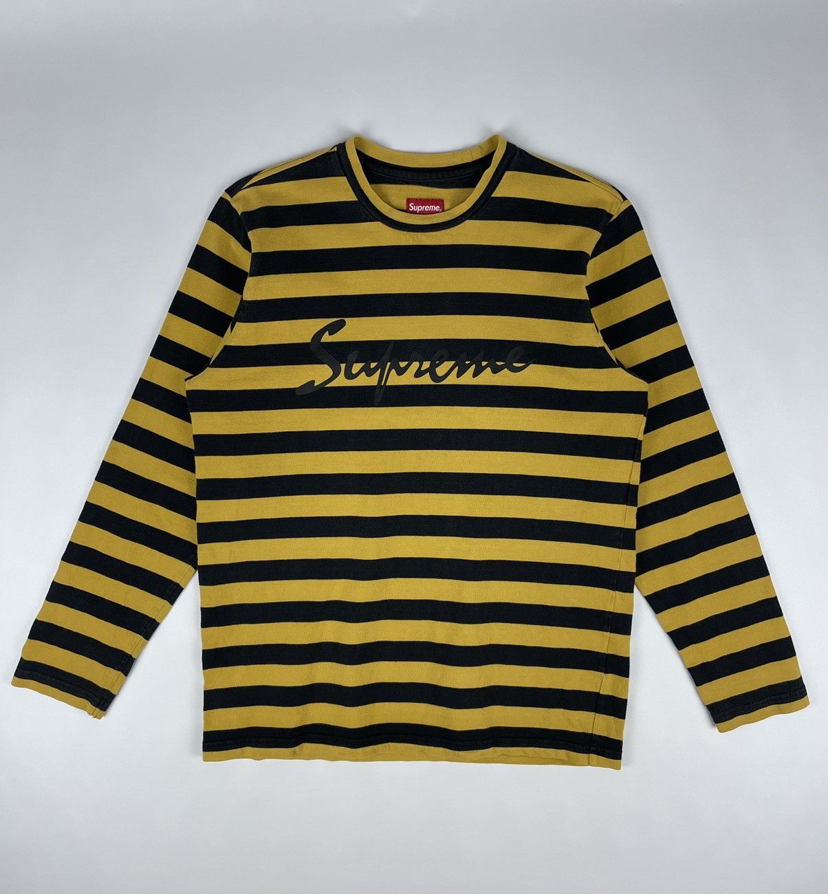 Supreme Striped Long Sleeve T-Shirt