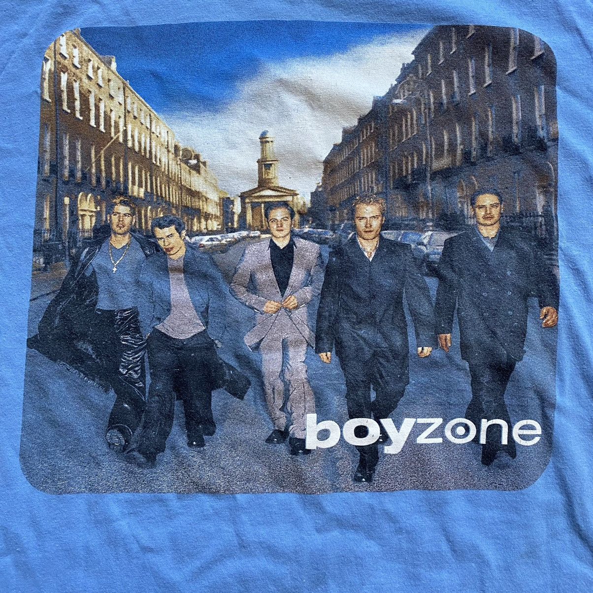 Band Tees VINTAGE BOYZONE BAND 1999 TOUR T SHIRT Size US L / EU 52-54 / 3 - 3 Thumbnail