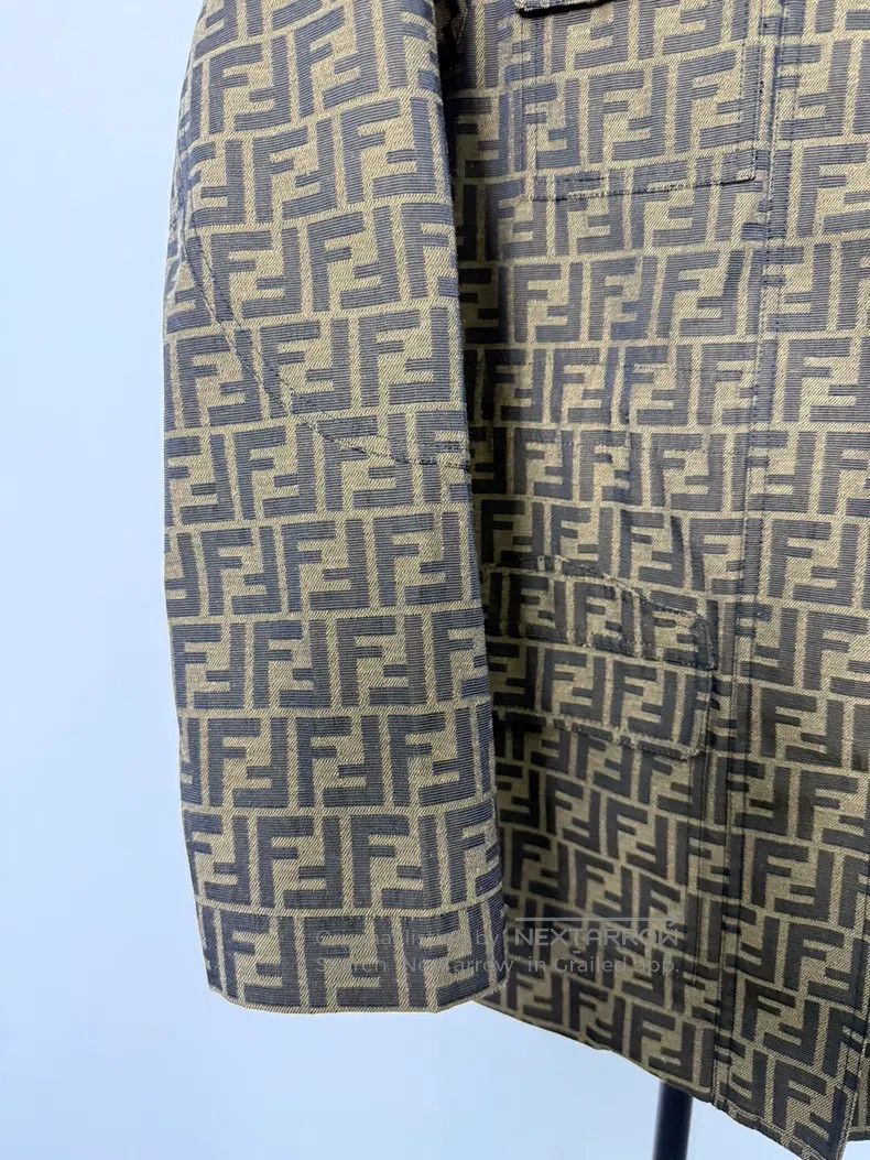 Fendi Fendi Stand collar waistcoat Size 4XL / US 24-26 - 5 Thumbnail