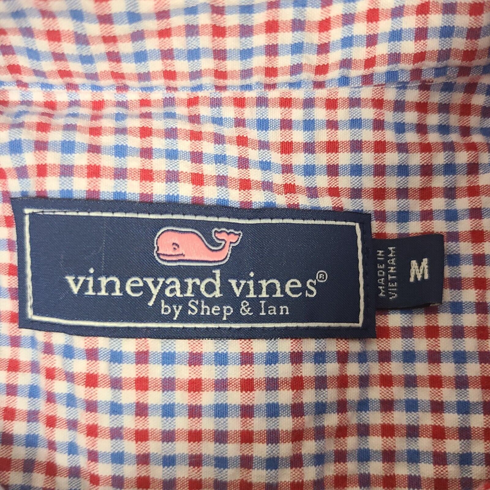 Vineyard Vines Vineyard Vines Men's Gingham Stretch Poplin Shirt Plaid Size Size US M / EU 48-50 / 2 - 5 Thumbnail