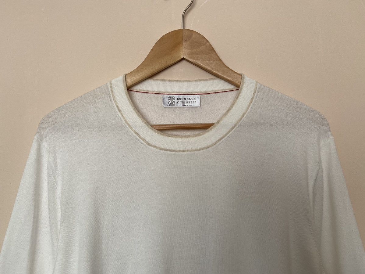 Brunello Cucinelli 🔥 Brunello Cucinelli Sweater Jumper Model: M29802000 Size US L / EU 52-54 / 3 - 2 Thumbnail