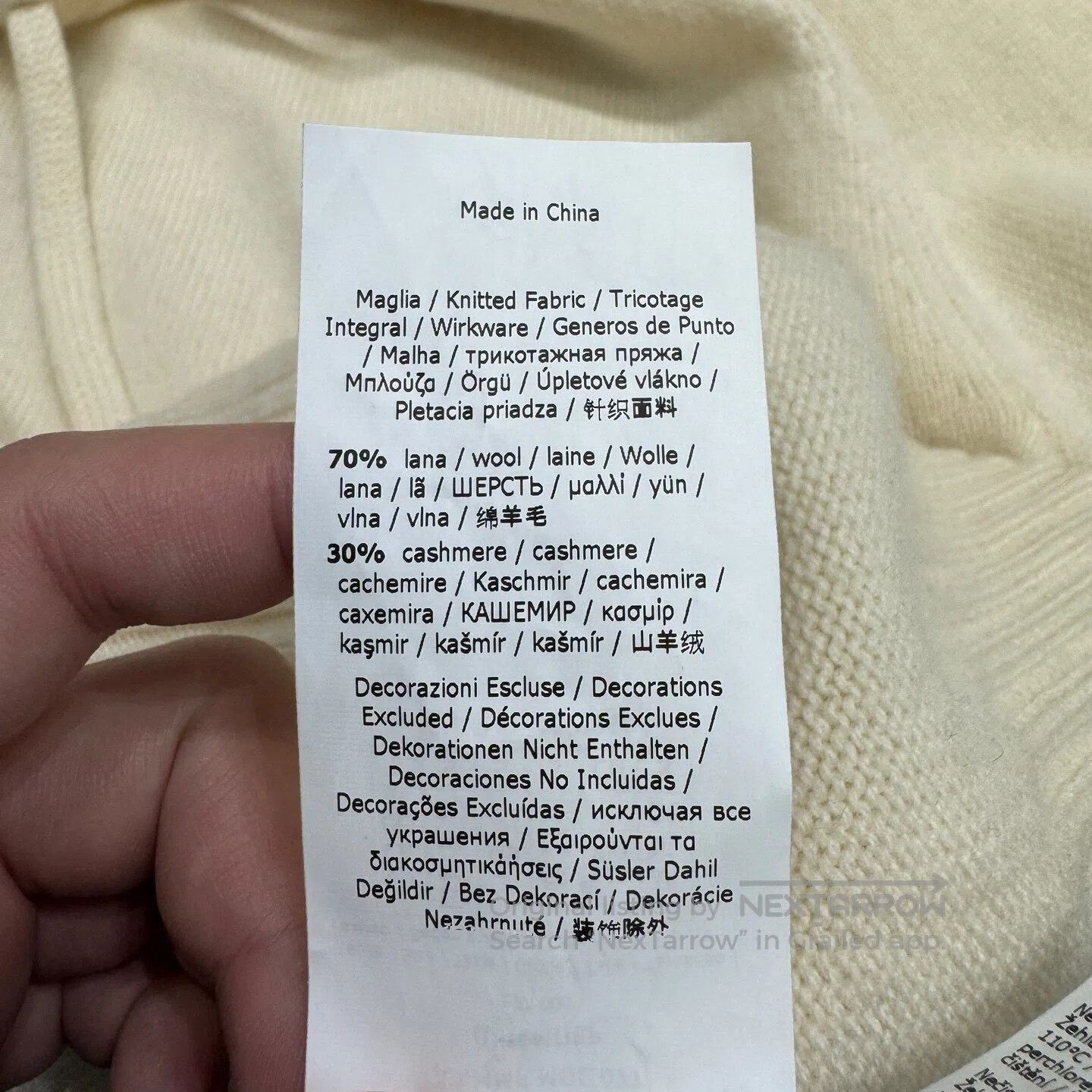 Max Mara MaxMara Letter woolen hooded hoodie hydraulic drill| Size S / US 4 / IT 40 - 5 Thumbnail