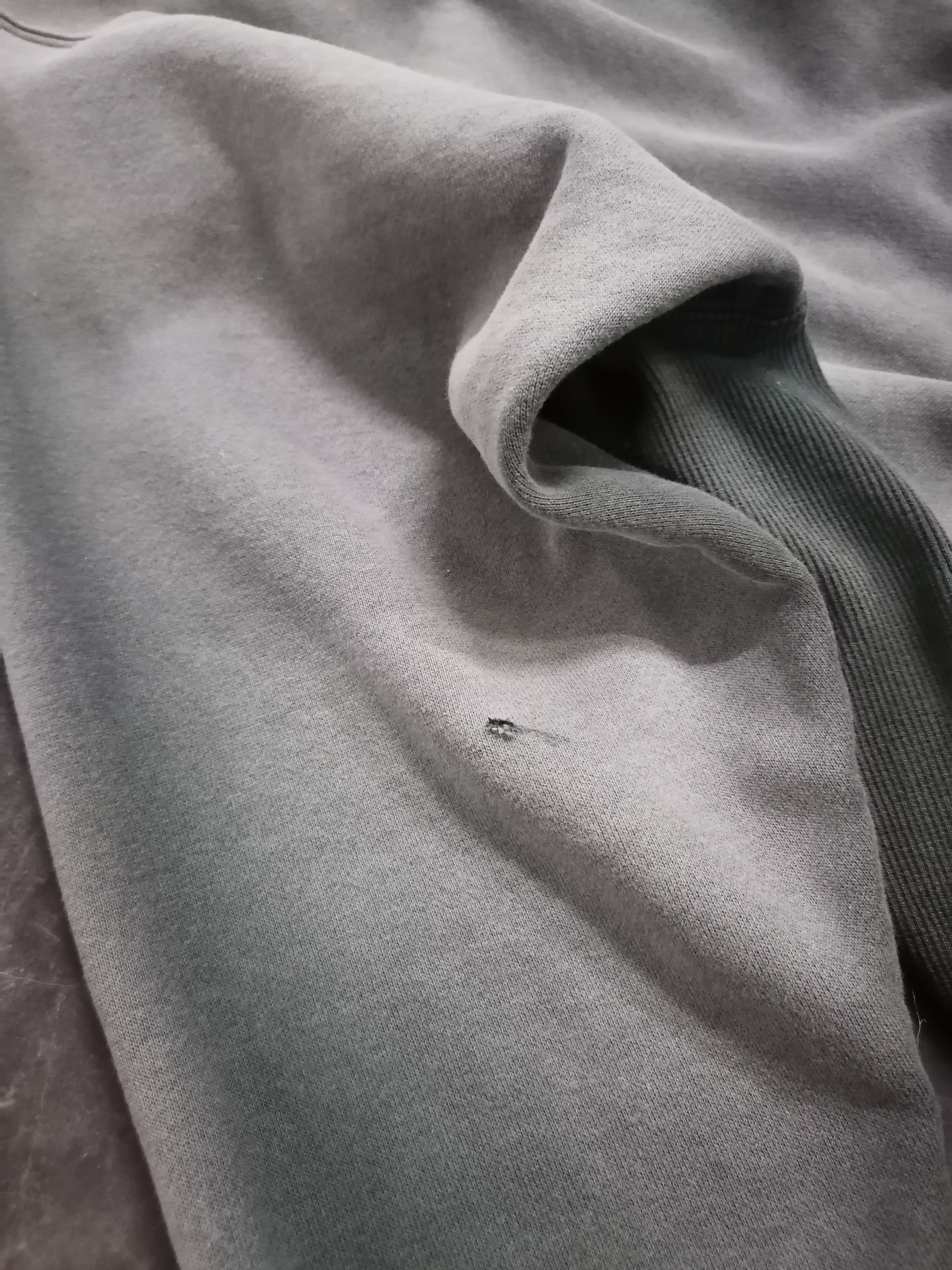 Japanese Brand Trashed Faded GU Reverse Weave Hoodies Size US L / EU 52-54 / 3 - 6 Thumbnail