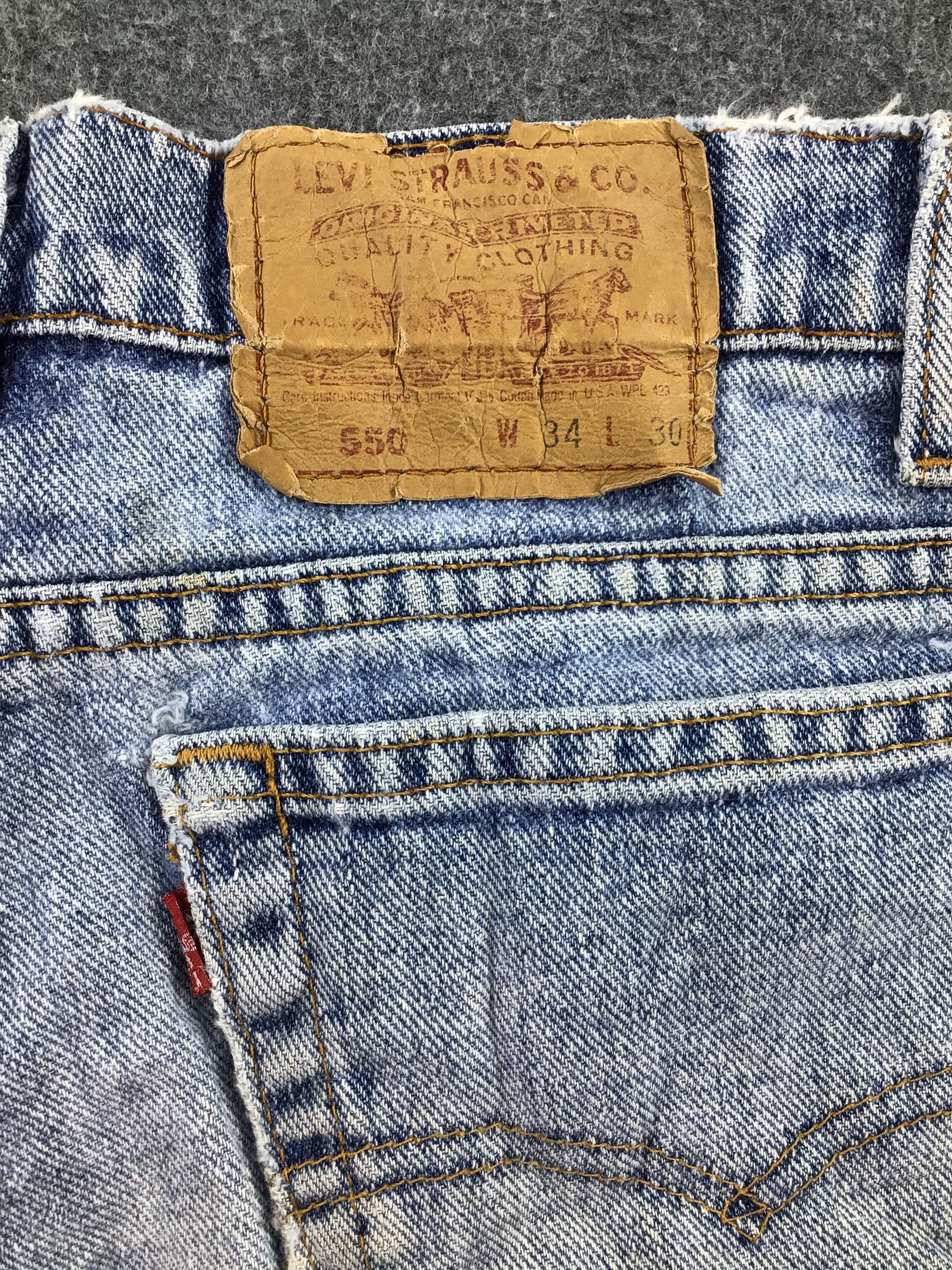 Levi's Vintage Levis 550 Jeans-J890 Size US 32 / EU 48 - 5 Thumbnail