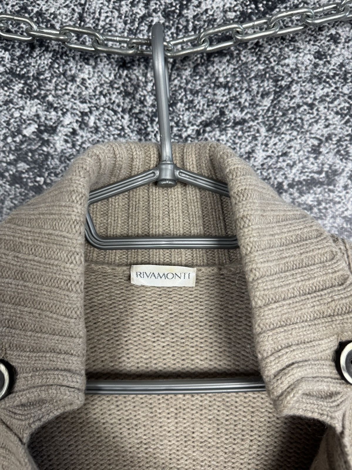 Brunello Cucinelli Rivamonti Wool Blend Button Cardigan Coat Brunello Cucinelli Size 3XL / US 20-22 - 8 Thumbnail