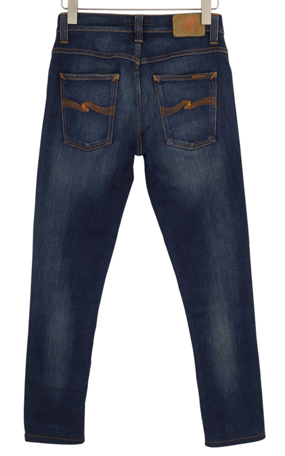 Nudie Jeans GRIM TIM W31/L30 Washed Denim Deep Slim Jeans 83609 Size US 31 - 2 Thumbnail