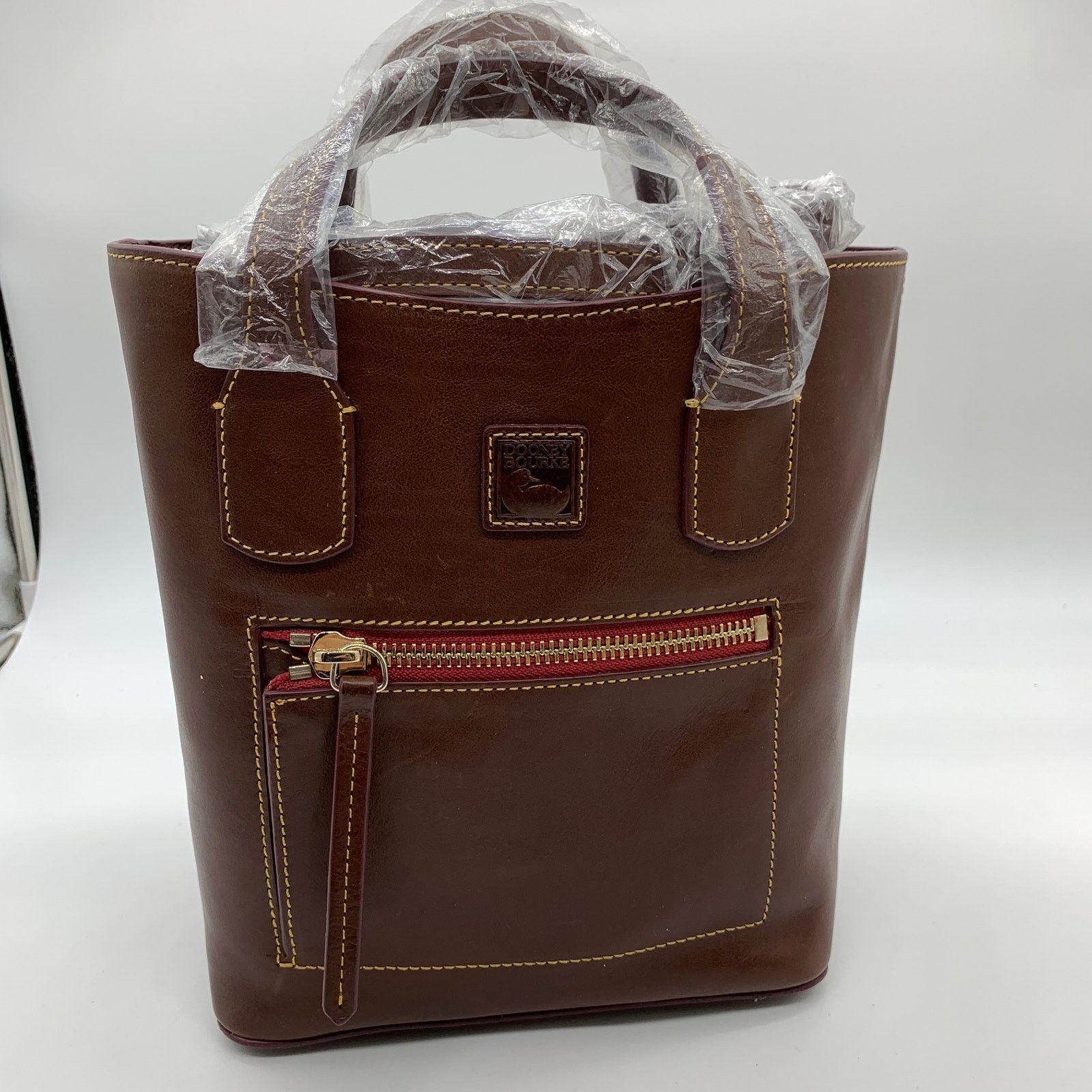 Dooney & Bourke Dooney & Bourke Leather Purse Brinley Chestnut Handbags Size ONE SIZE - 18 Thumbnail