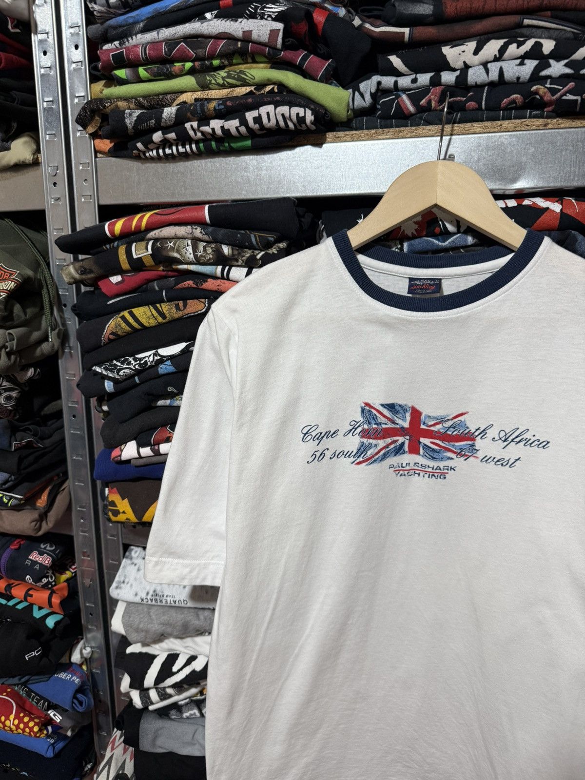 Paul & Shark Rare Luxury Paul & Shark Yachting Street Fashion T-Shirt Size US XL / EU 56 / 4 - 3 Thumbnail