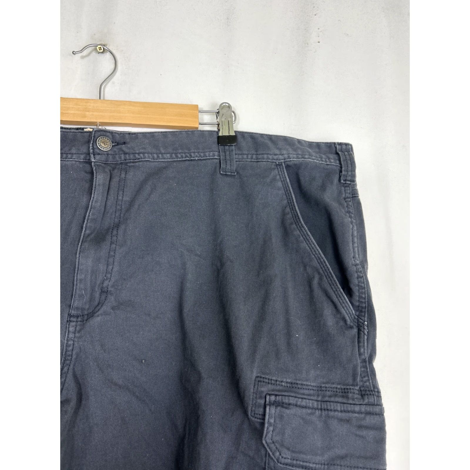 Vintage Red Head Mens 50 Navy Blue Cargo Shorts Cotton Outdoor Big & Tall 50x9 Men Size US 34 / EU 50 - 4 Thumbnail