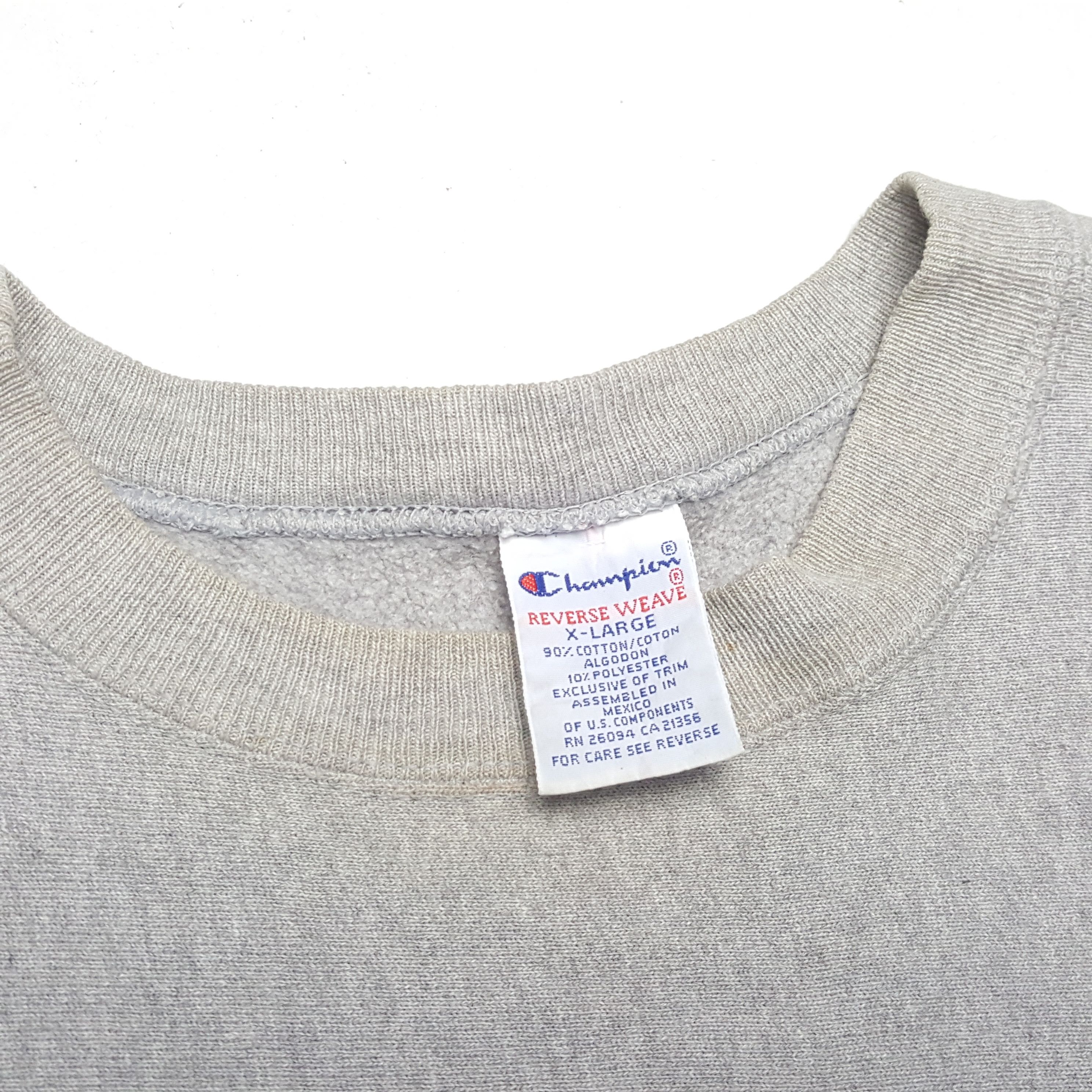 Champion × Vintage CHAMPION Center Spellout Design Streetwear Sweatshirt Size US L / EU 52-54 / 3 - 9 Thumbnail
