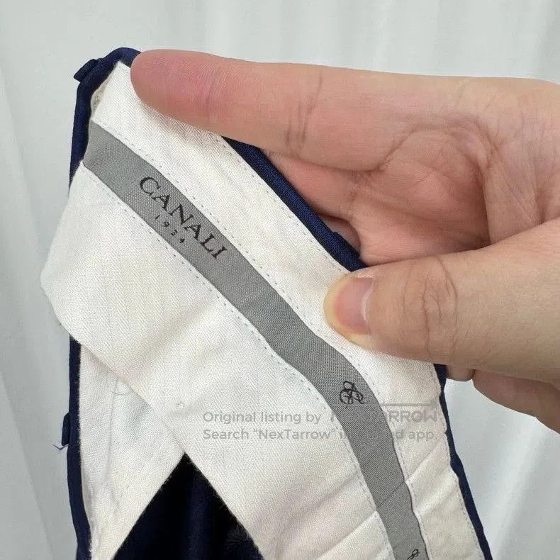 Ermenegildo Zegna Canali Wool Striped Tailored Trousers. Size US 32 / EU 48 - 5 Thumbnail