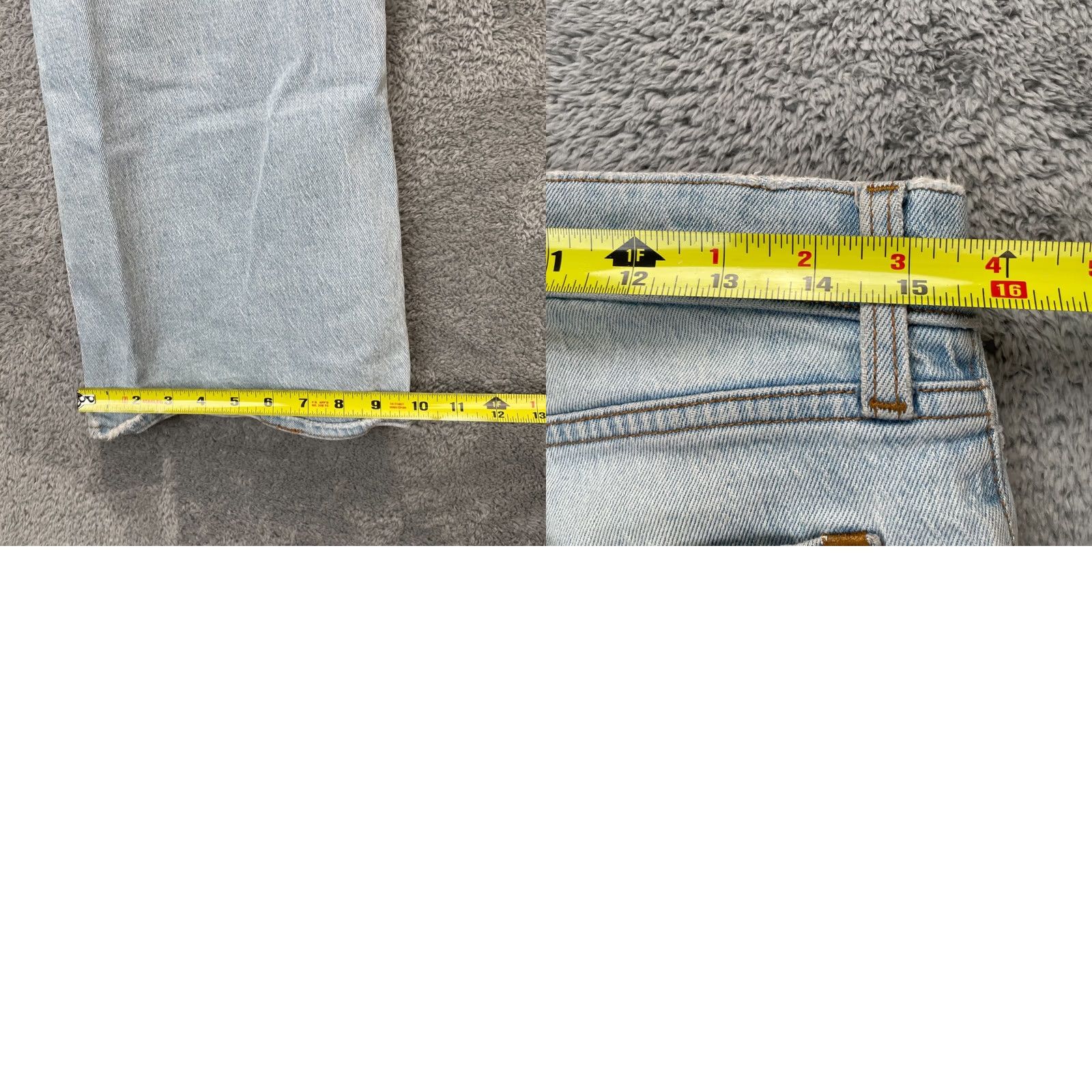 Abercrombie & Fitch VINTAGE Abercrombie & Fitch Jeans Womens 10R Blue High Rise Flare 32in Inseam 5-Pocket Denim Mens? Womens Size 24" / US 00 / IT 34 - 8 Thumbnail